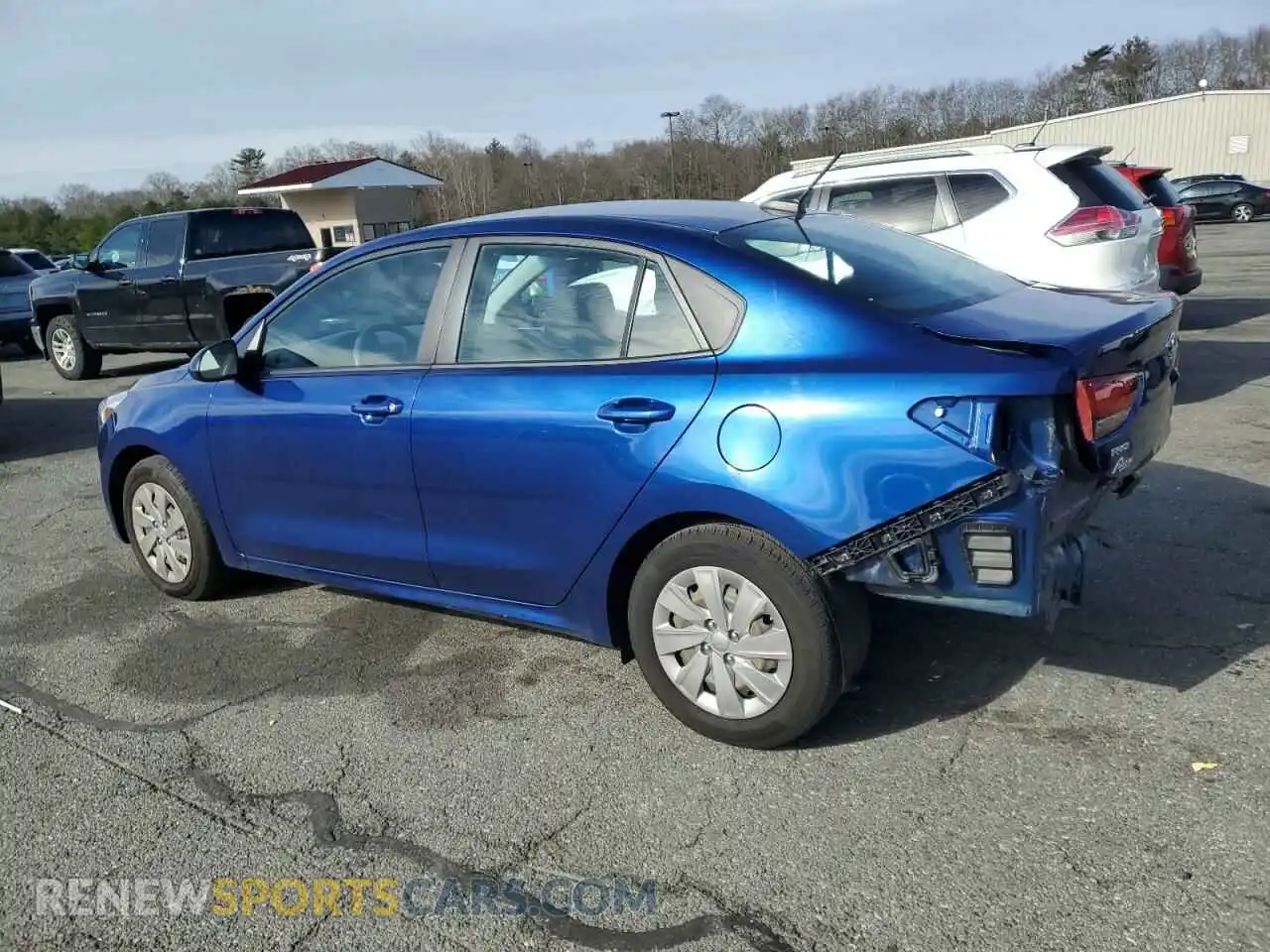 2 Photograph of a damaged car 3KPA24AD1LE260040 KIA RIO 2020