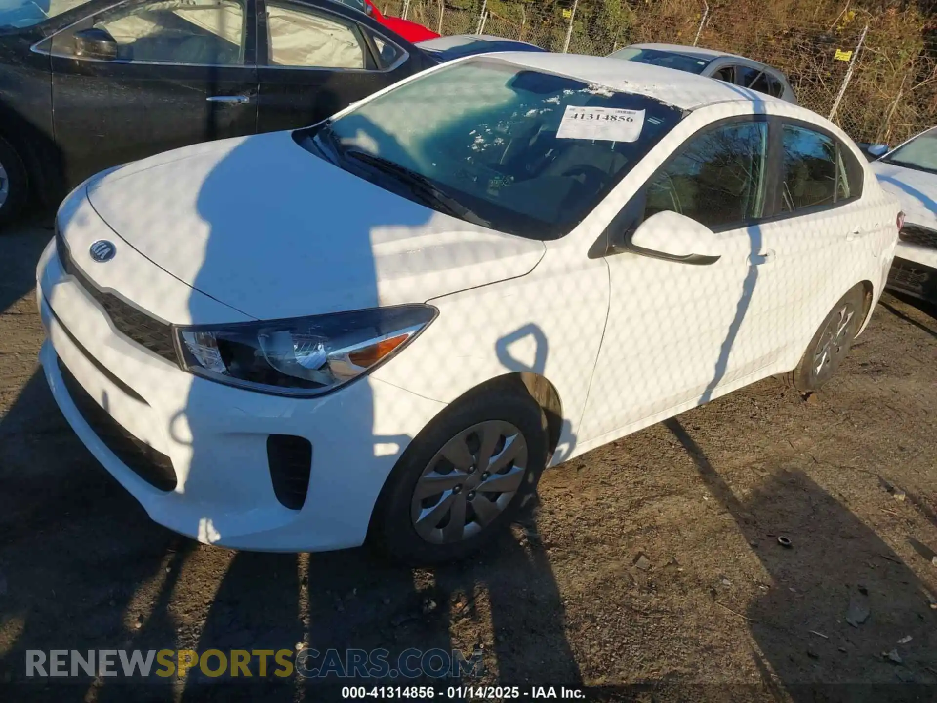 2 Photograph of a damaged car 3KPA24AD1LE260751 KIA RIO 2020