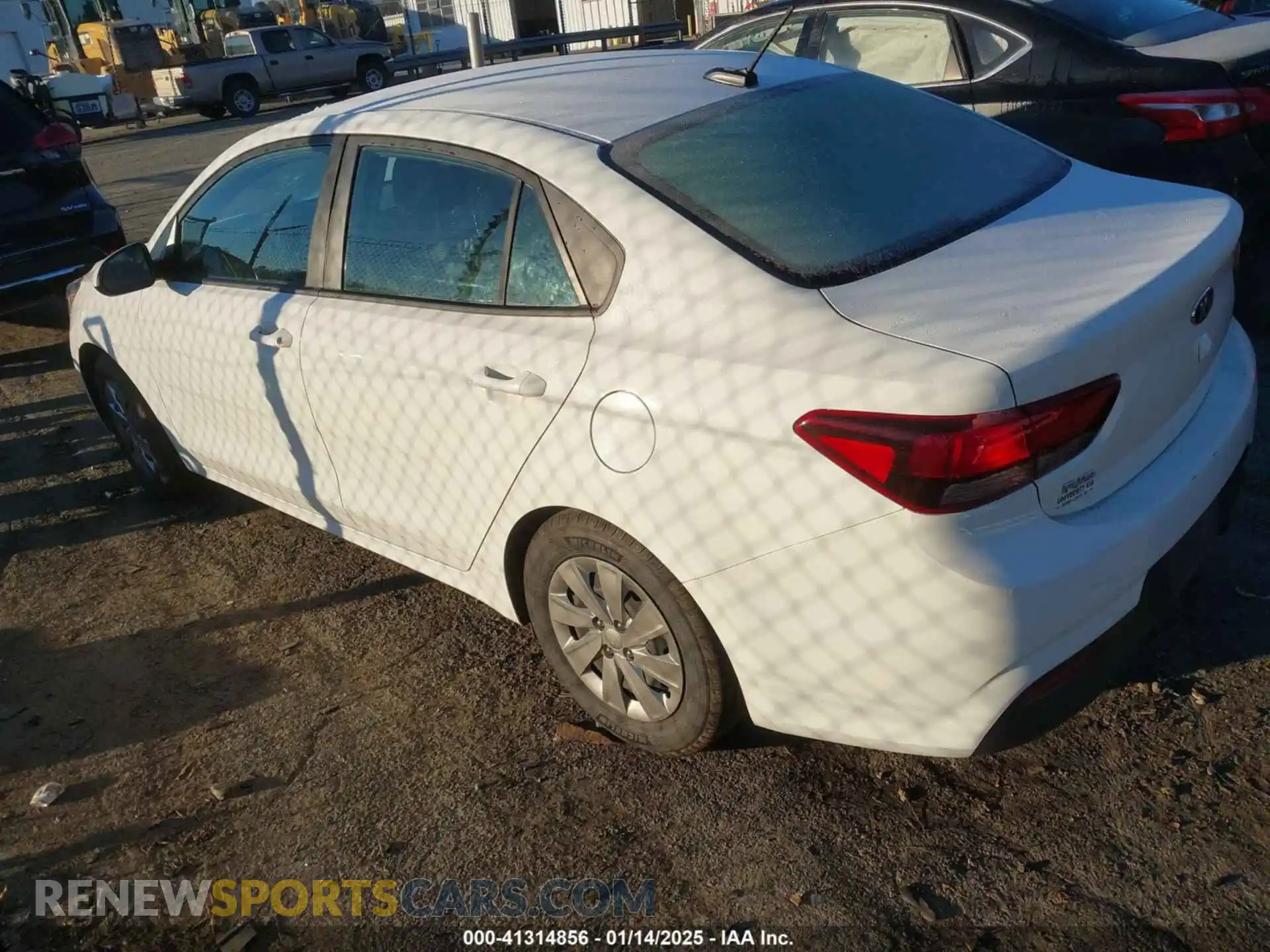 3 Photograph of a damaged car 3KPA24AD1LE260751 KIA RIO 2020