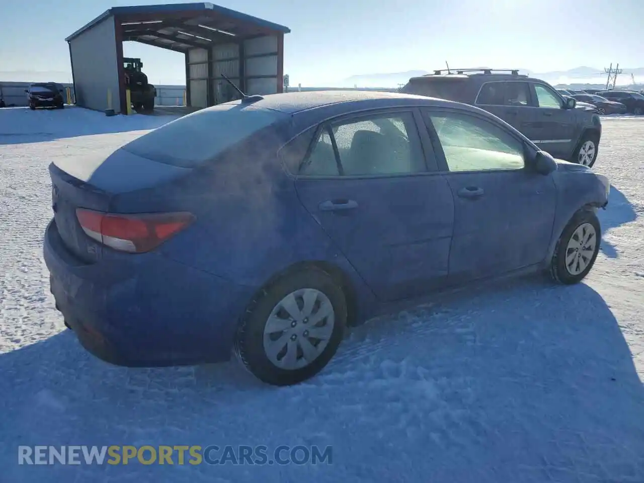 3 Photograph of a damaged car 3KPA24AD1LE263083 KIA RIO 2020