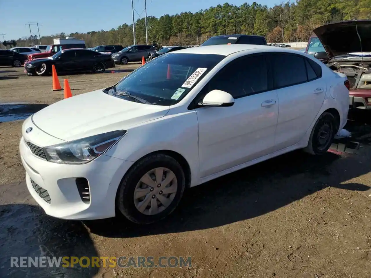 1 Photograph of a damaged car 3KPA24AD1LE283785 KIA RIO 2020