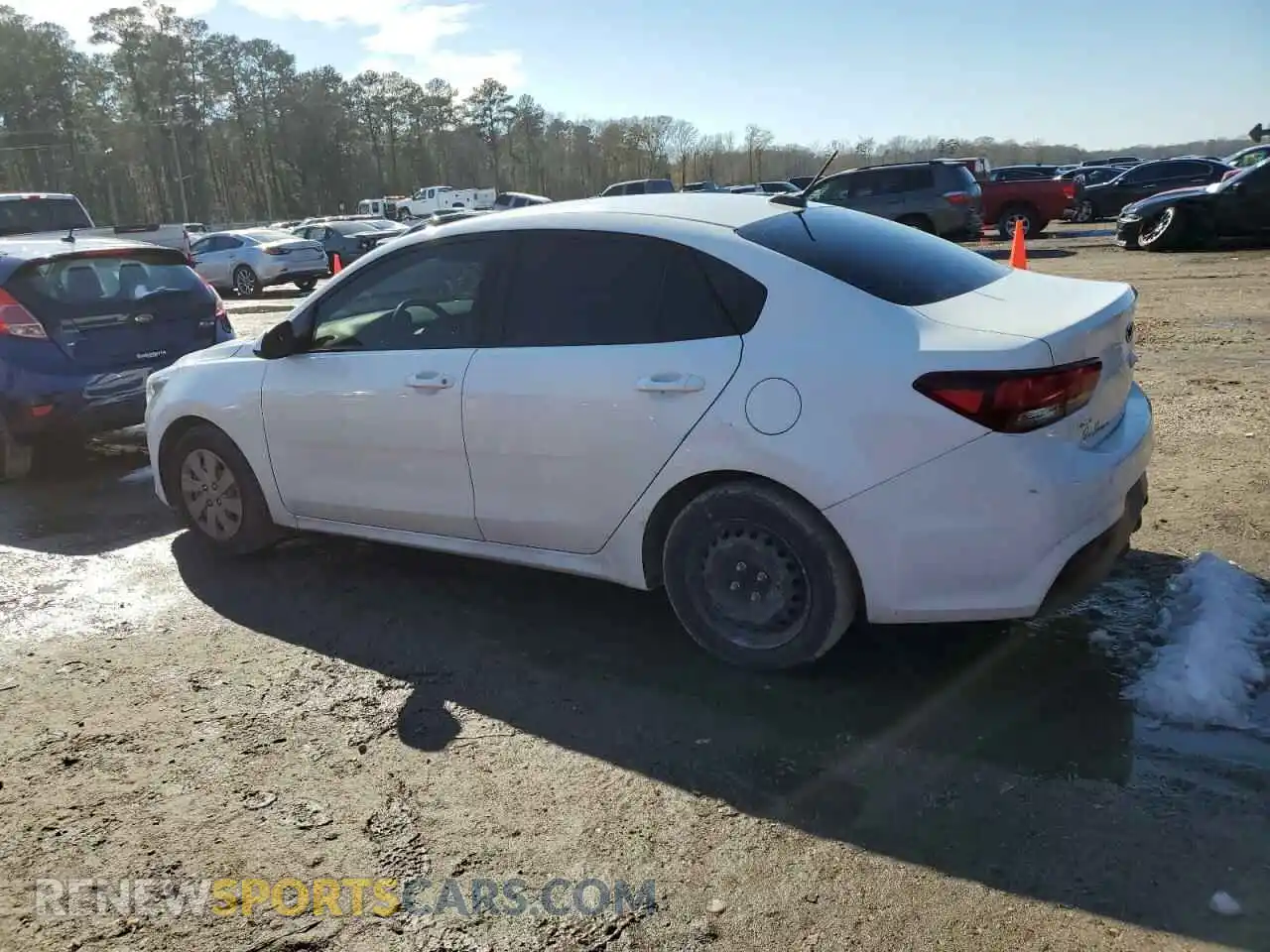 2 Photograph of a damaged car 3KPA24AD1LE283785 KIA RIO 2020