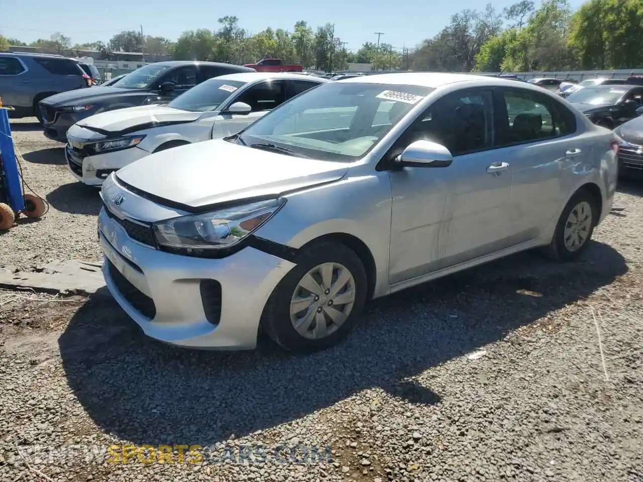 1 Photograph of a damaged car 3KPA24AD1LE284001 KIA RIO 2020