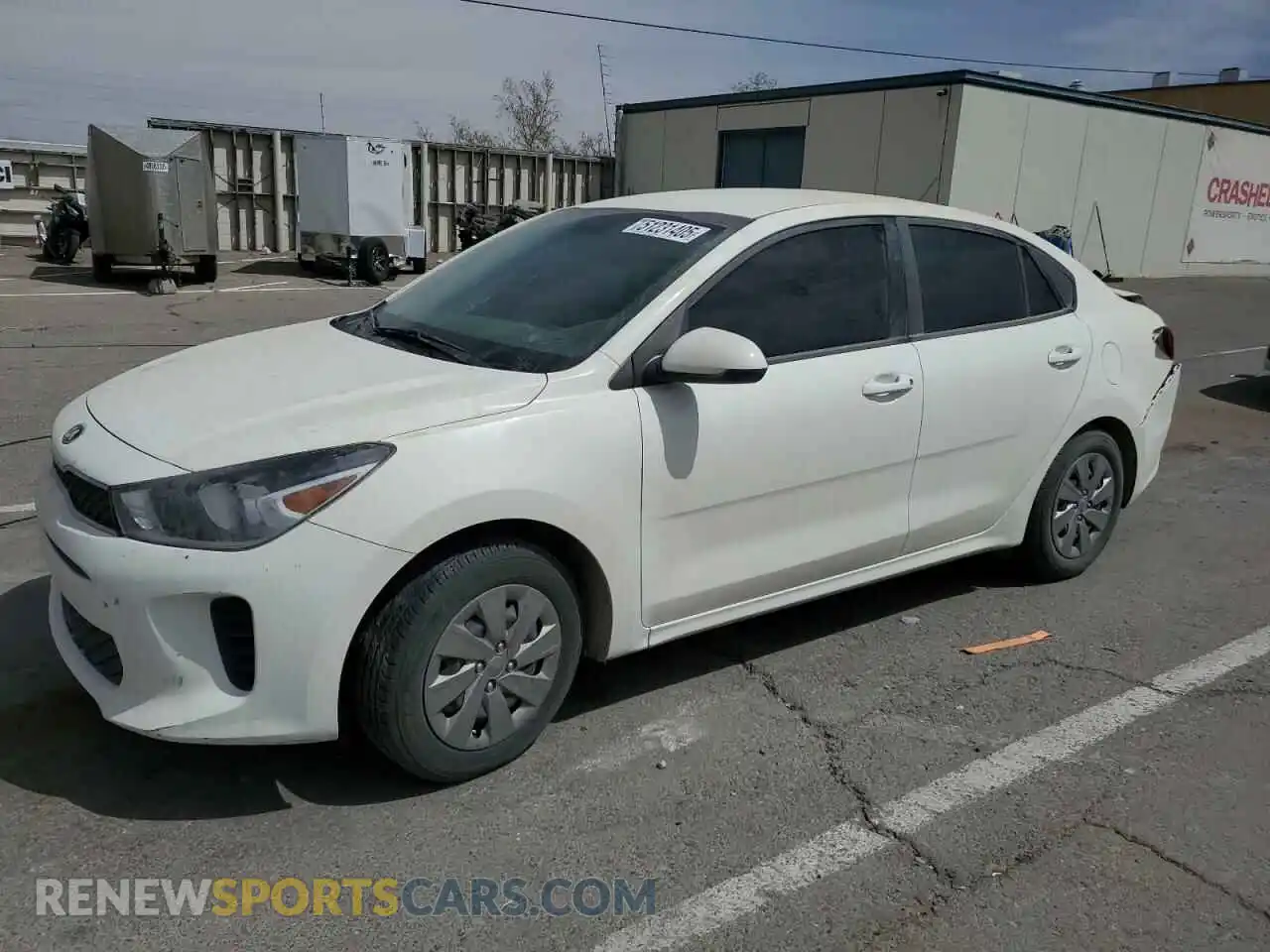 1 Photograph of a damaged car 3KPA24AD1LE327266 KIA RIO 2020