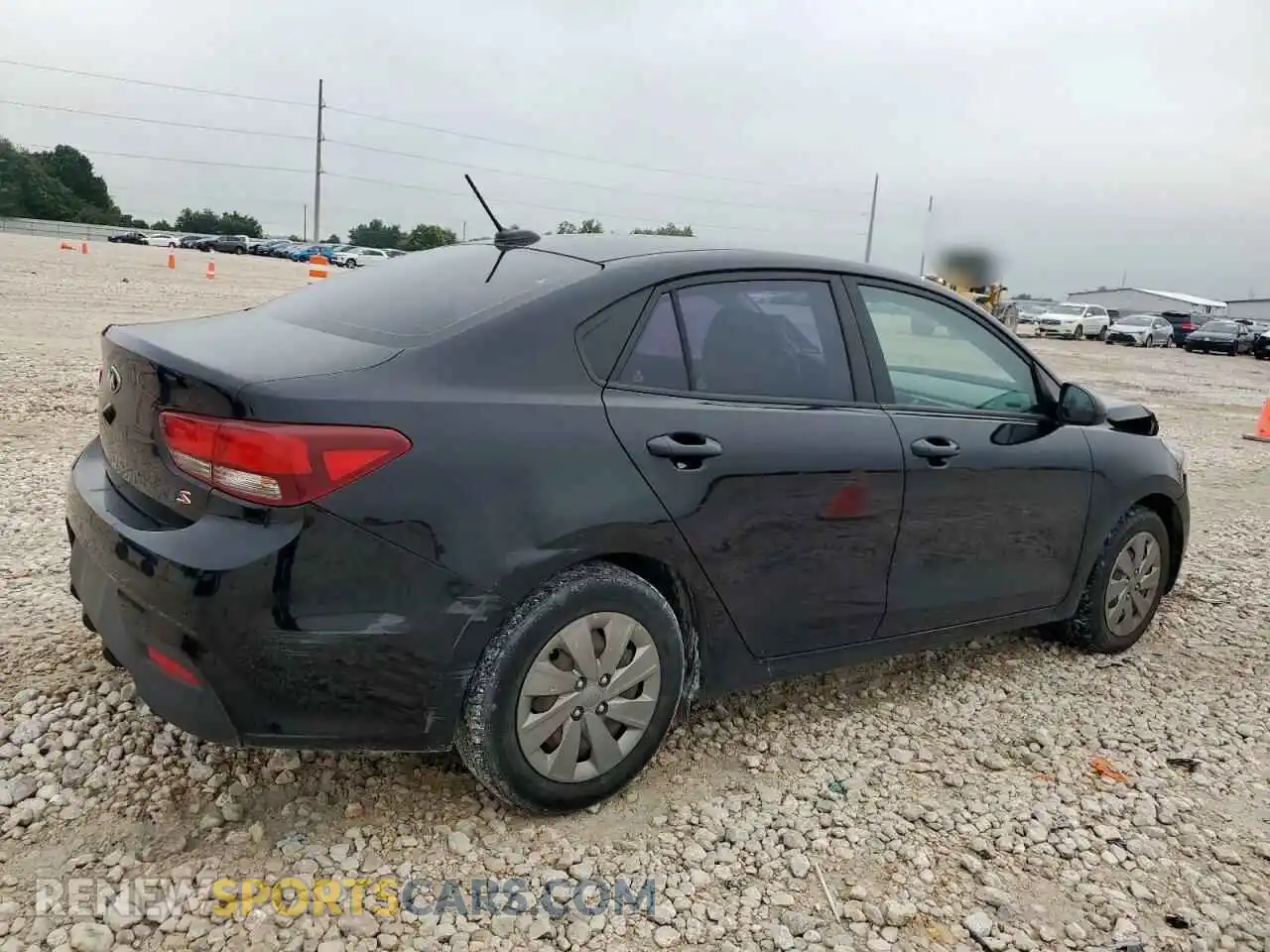 3 Photograph of a damaged car 3KPA24AD1LE335853 KIA RIO 2020