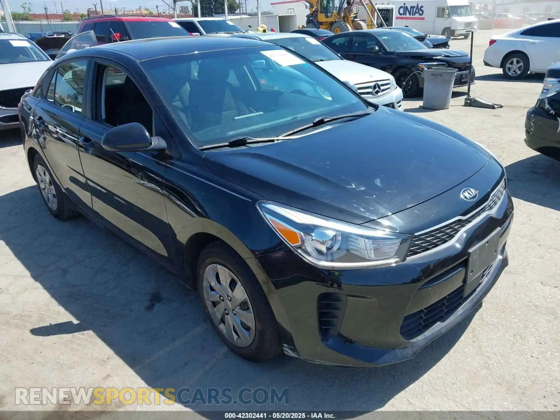 1 Photograph of a damaged car 3KPA24AD1LE336419 KIA RIO 2020