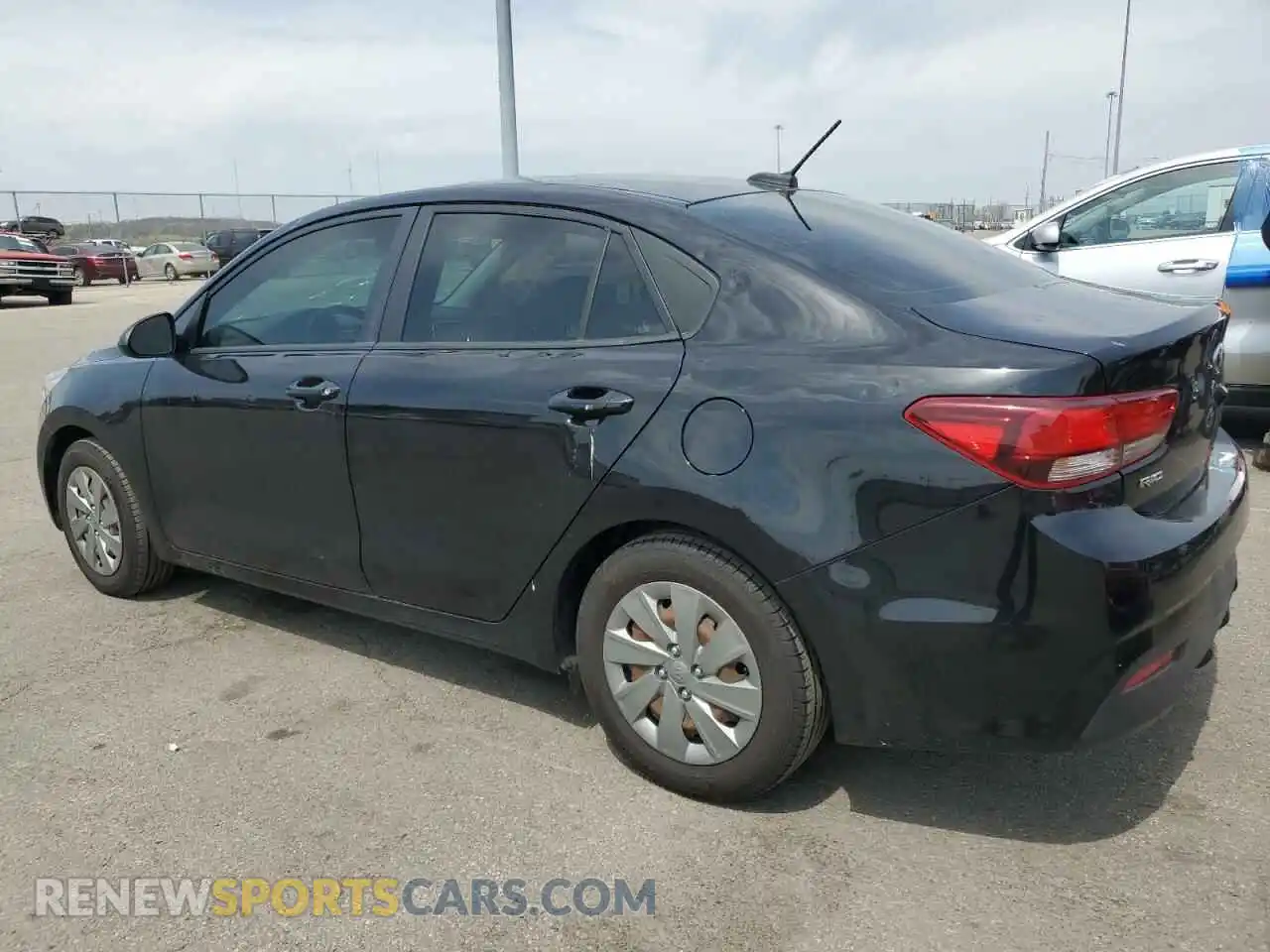 2 Photograph of a damaged car 3KPA24AD1LE337277 KIA RIO 2020