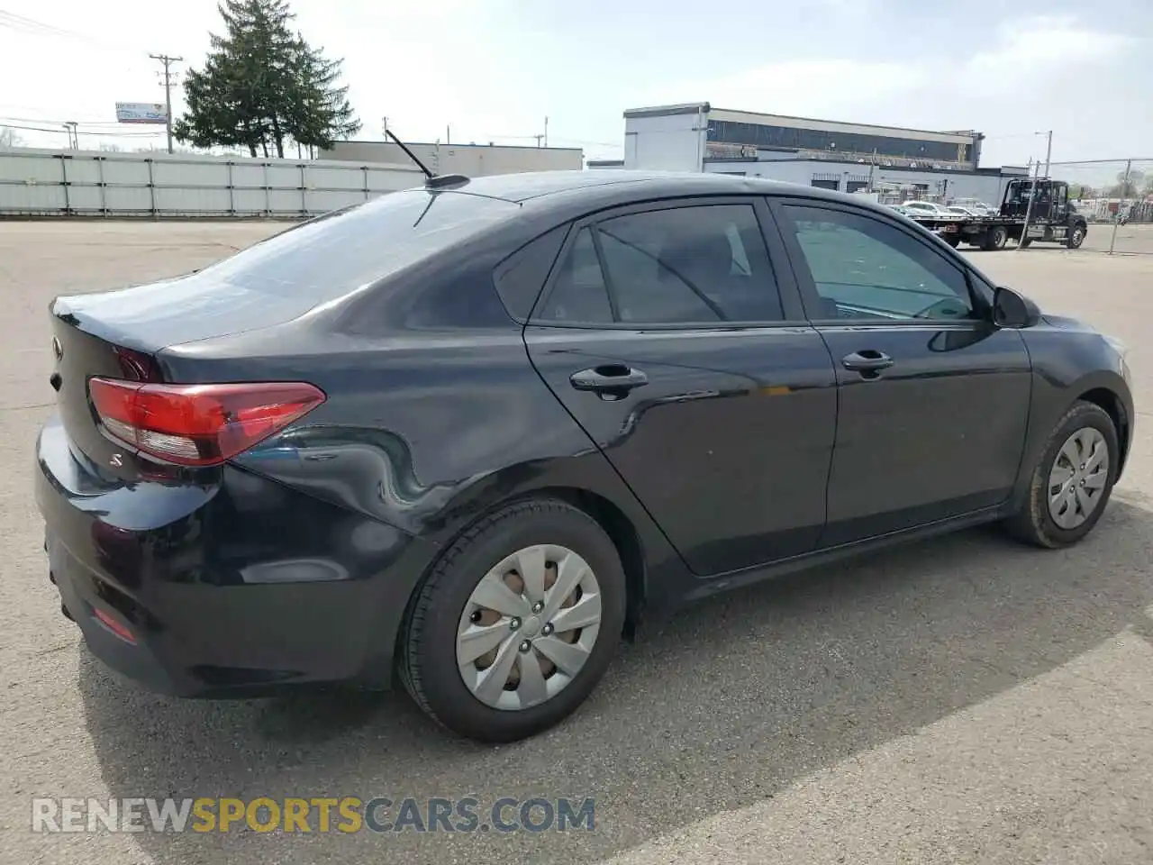 3 Photograph of a damaged car 3KPA24AD1LE337277 KIA RIO 2020