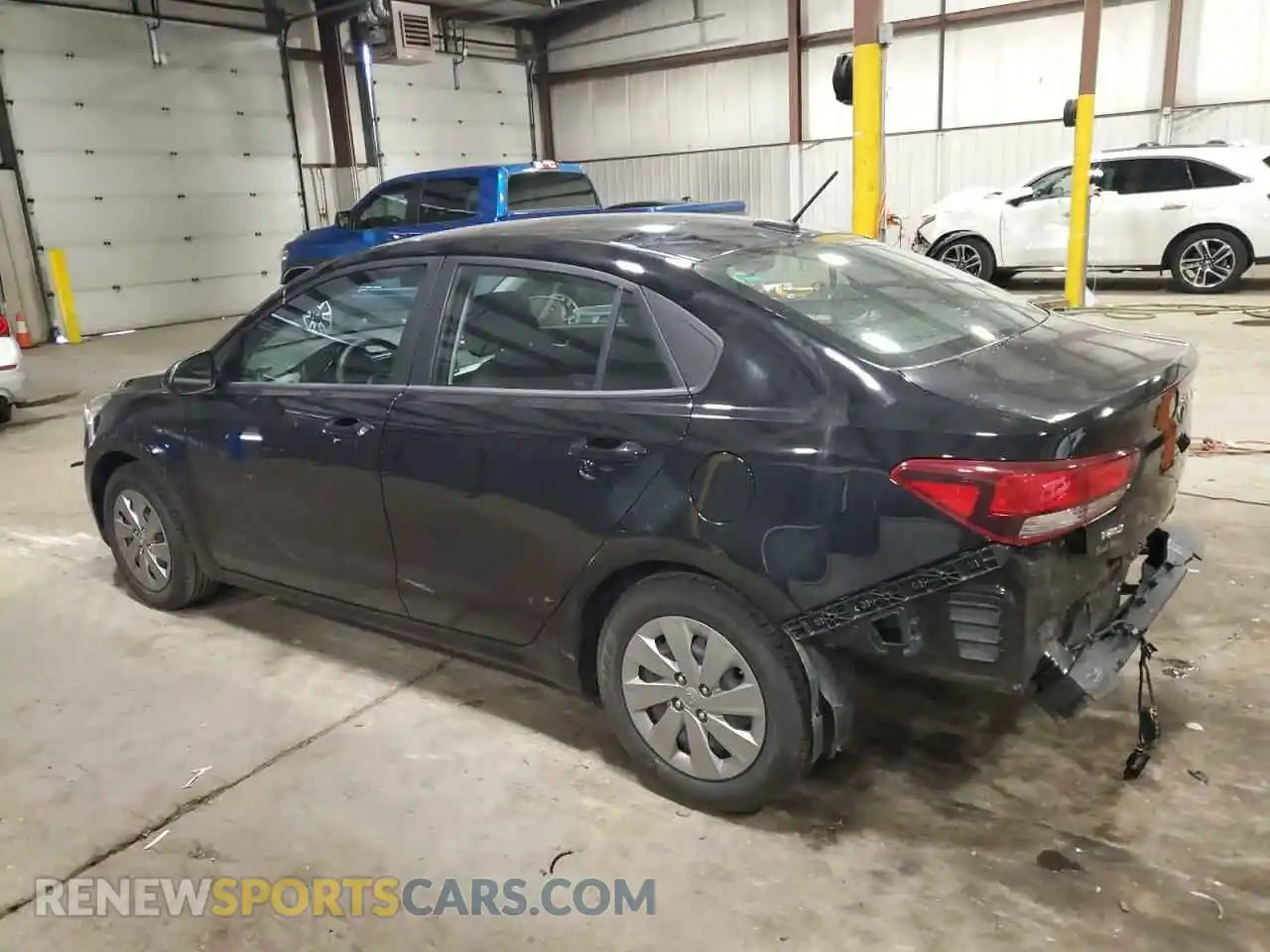 2 Photograph of a damaged car 3KPA24AD1LE357321 KIA RIO 2020