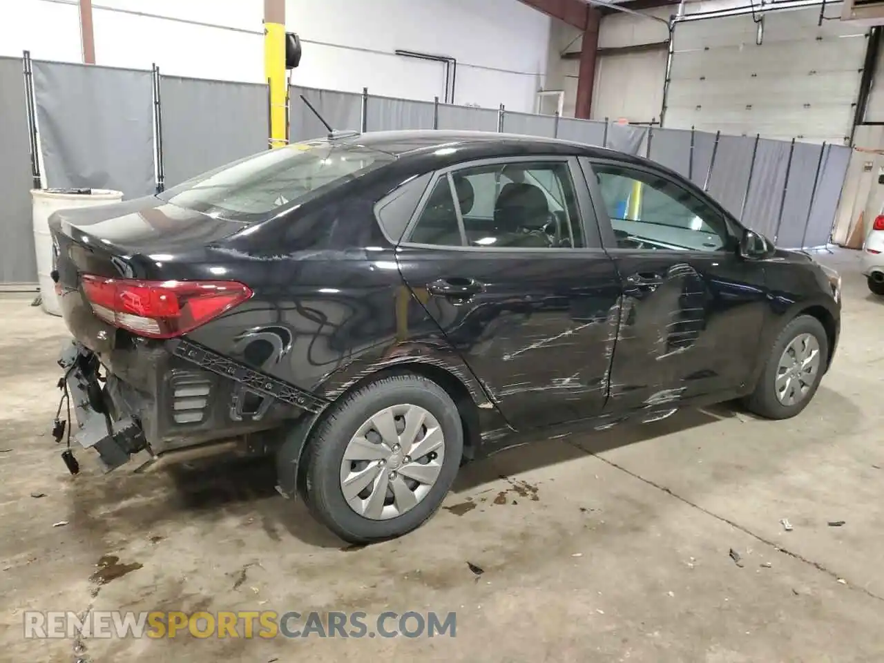 3 Photograph of a damaged car 3KPA24AD1LE357321 KIA RIO 2020
