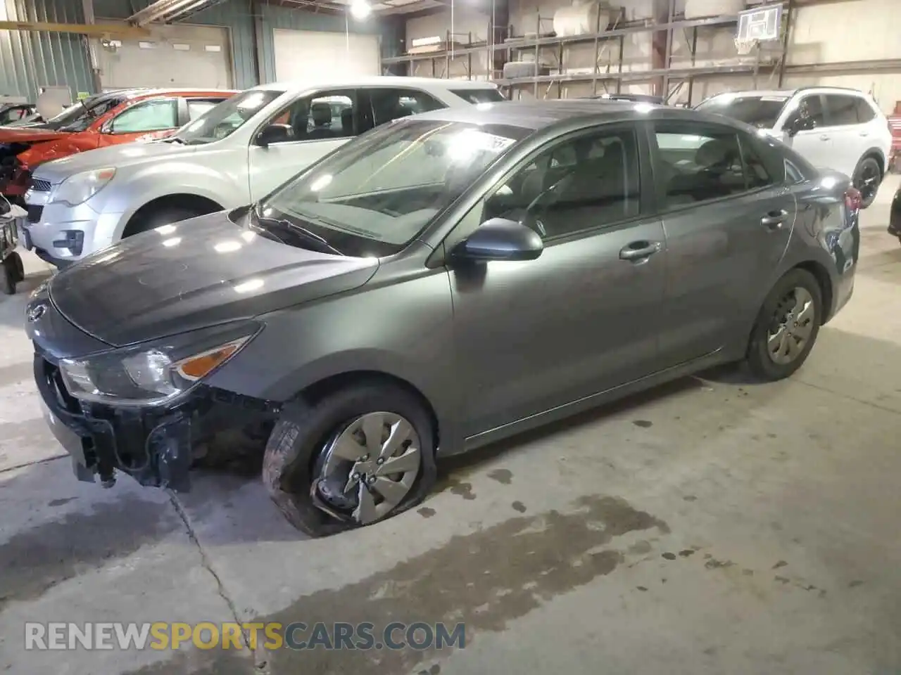 1 Photograph of a damaged car 3KPA24AD2LE258796 KIA RIO 2020