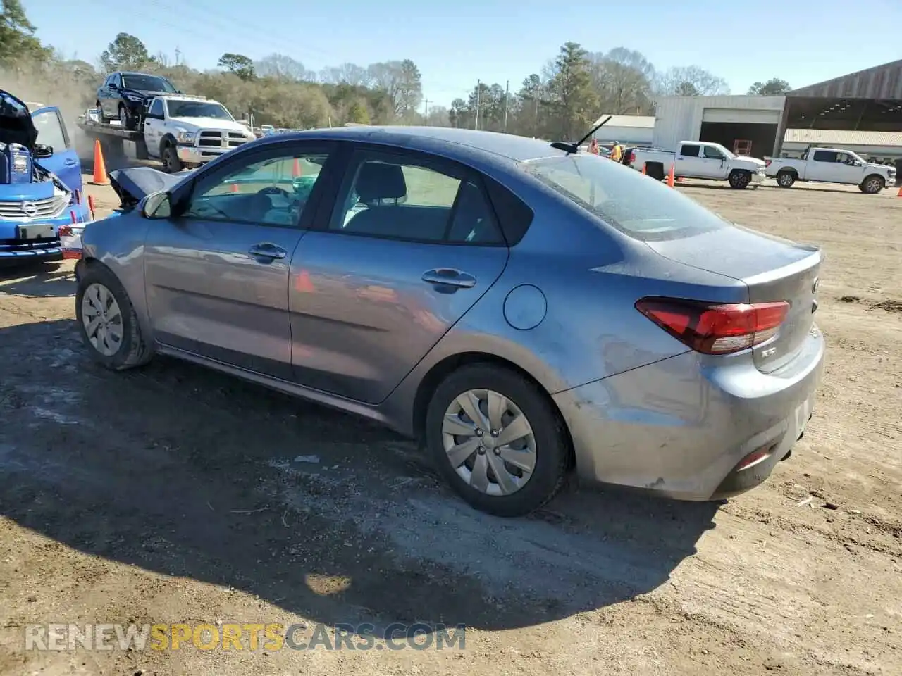 2 Photograph of a damaged car 3KPA24AD2LE308774 KIA RIO 2020