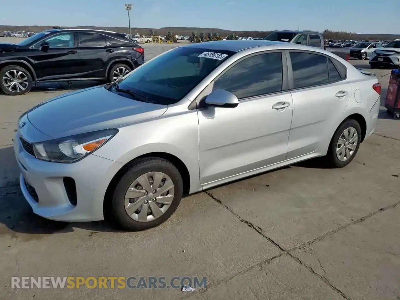 1 Photograph of a damaged car 3KPA24AD2LE320925 KIA RIO 2020