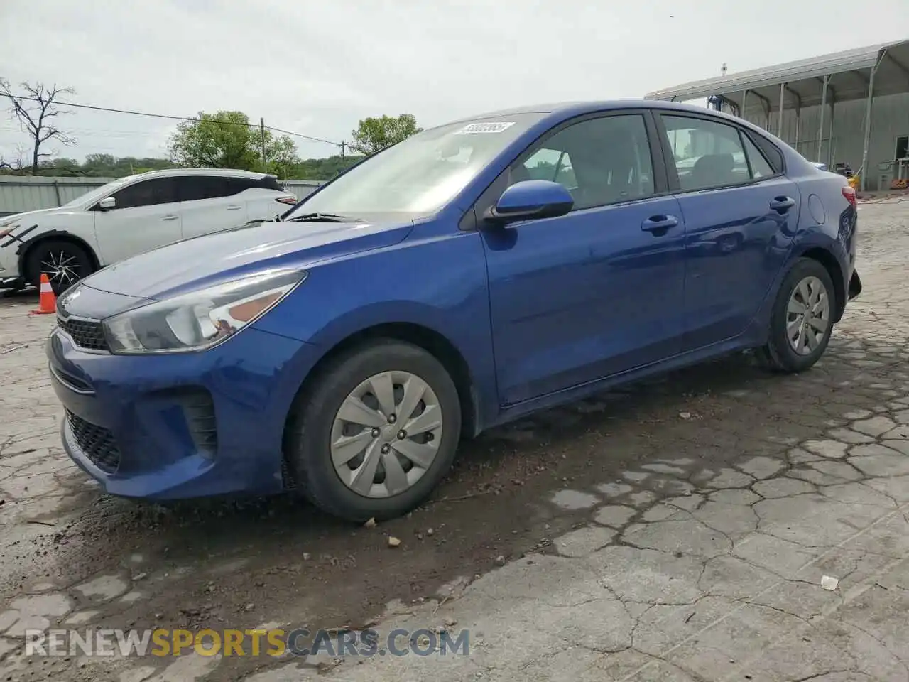 1 Photograph of a damaged car 3KPA24AD2LE329723 KIA RIO 2020
