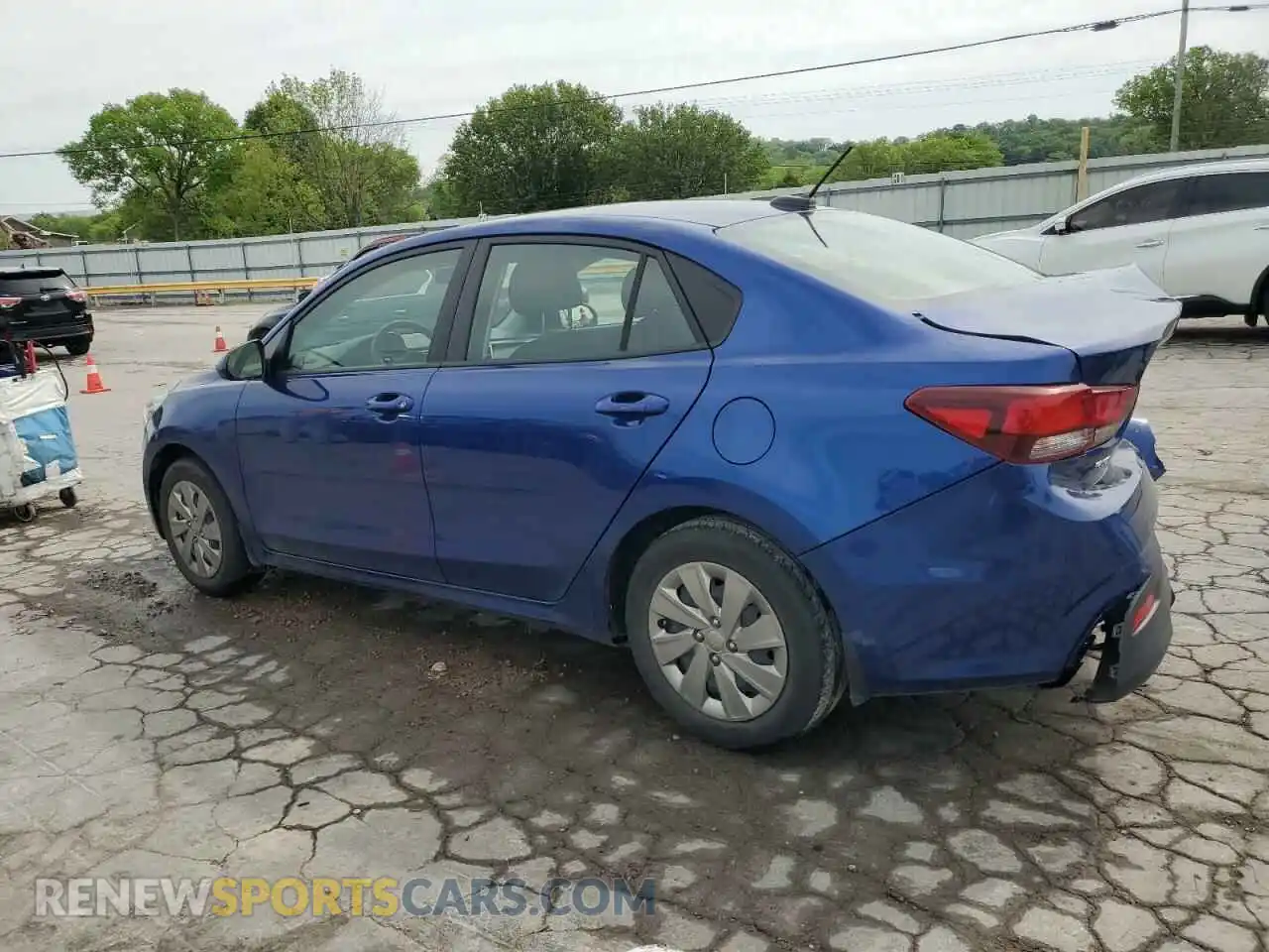2 Photograph of a damaged car 3KPA24AD2LE329723 KIA RIO 2020