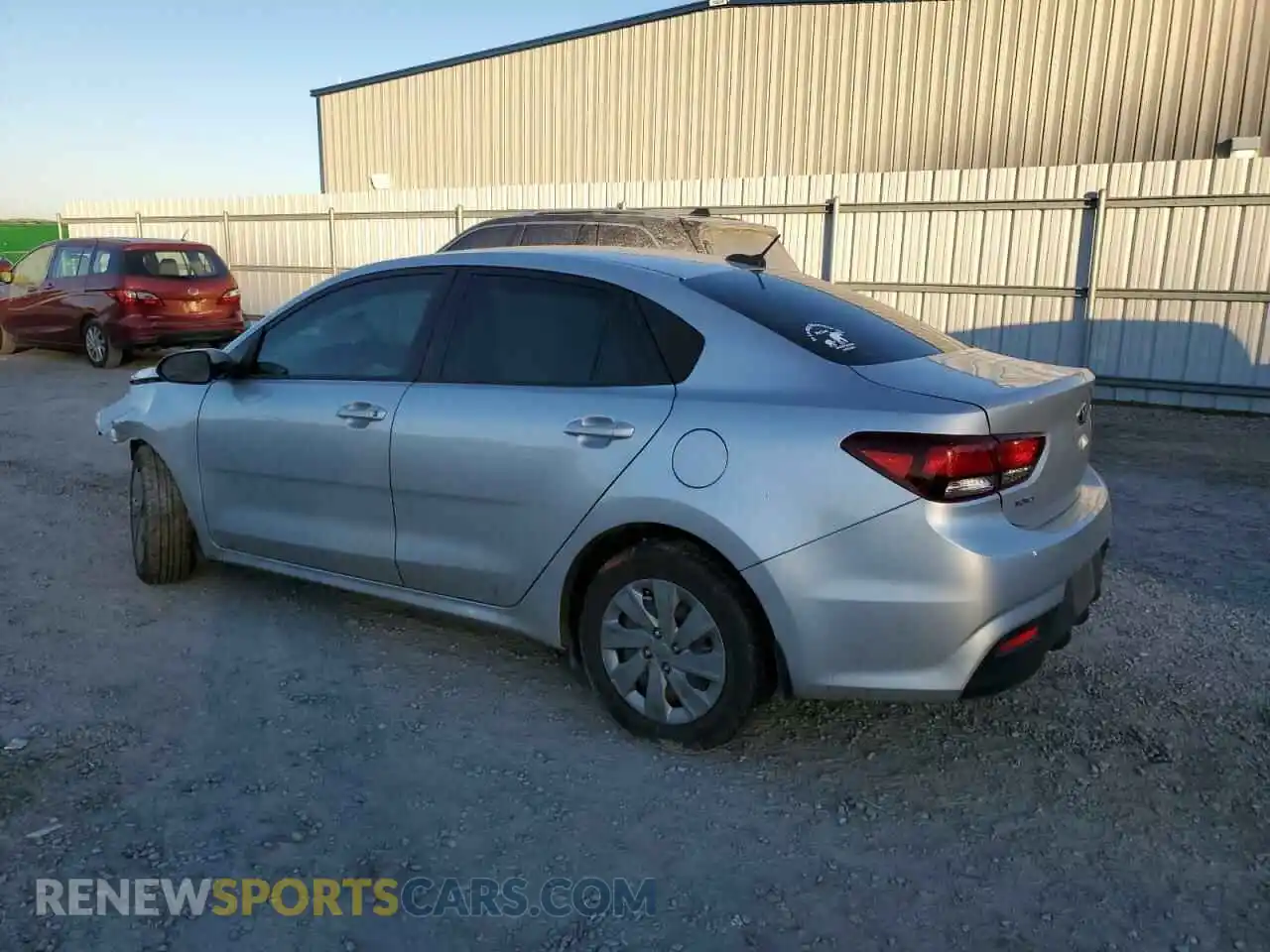 2 Photograph of a damaged car 3KPA24AD2LE354038 KIA RIO 2020