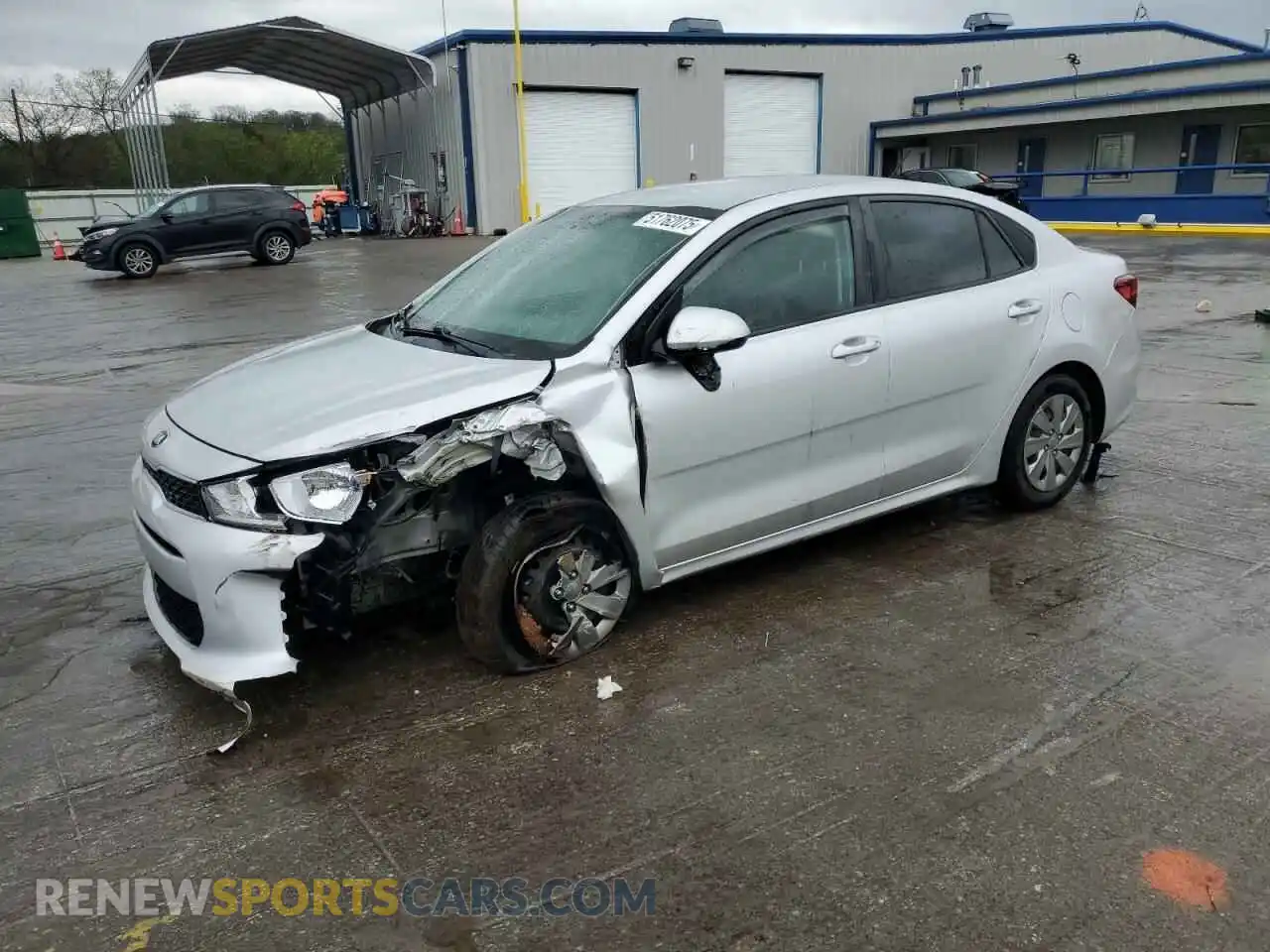 1 Photograph of a damaged car 3KPA24AD3LE255745 KIA RIO 2020