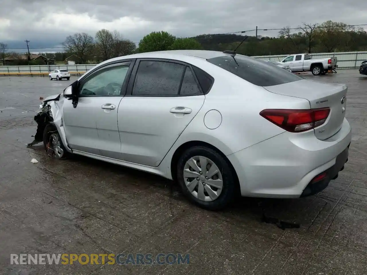 2 Photograph of a damaged car 3KPA24AD3LE255745 KIA RIO 2020