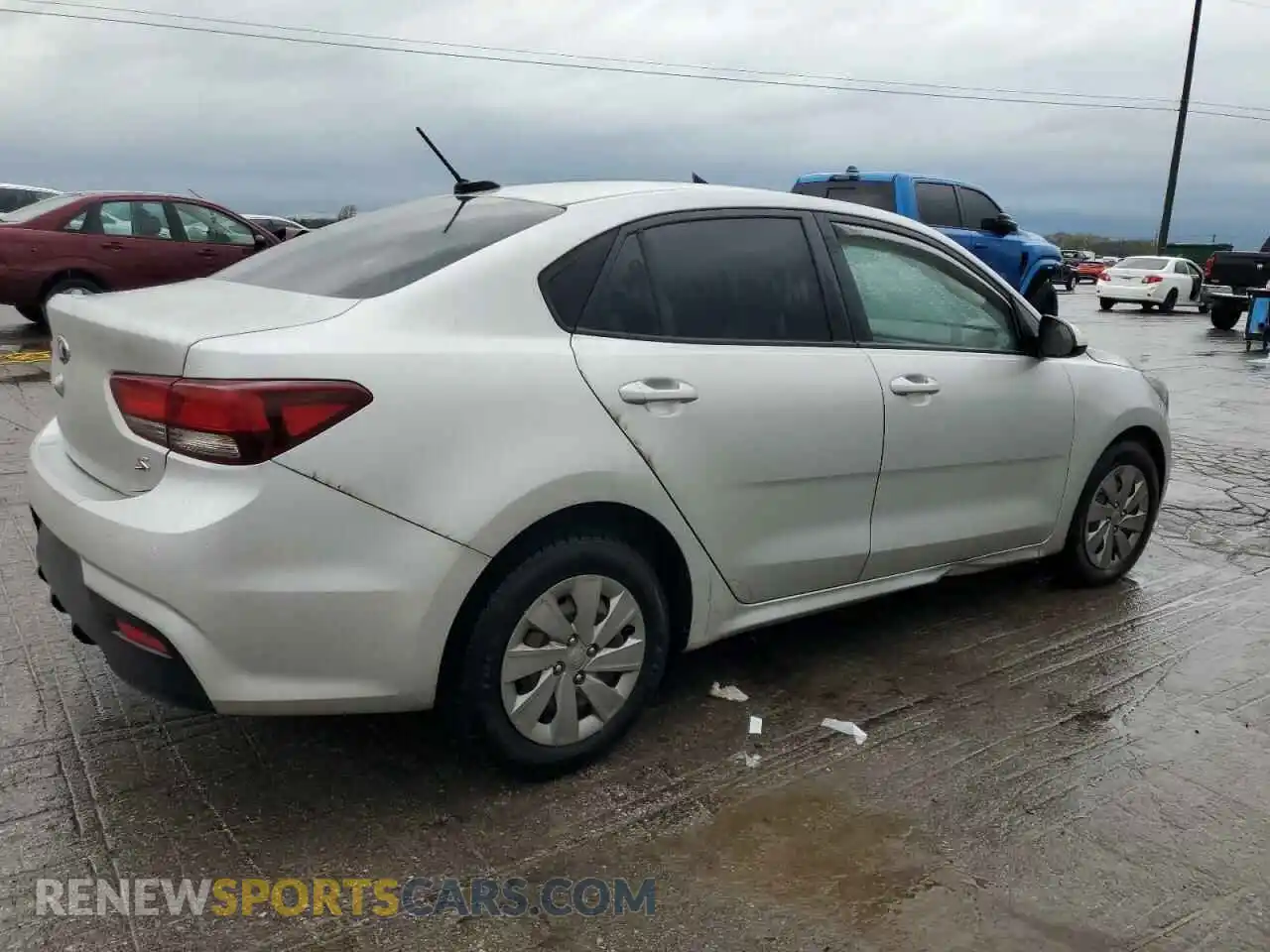 3 Photograph of a damaged car 3KPA24AD3LE255745 KIA RIO 2020