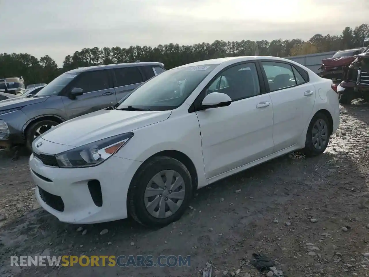 1 Photograph of a damaged car 3KPA24AD3LE311618 KIA RIO 2020