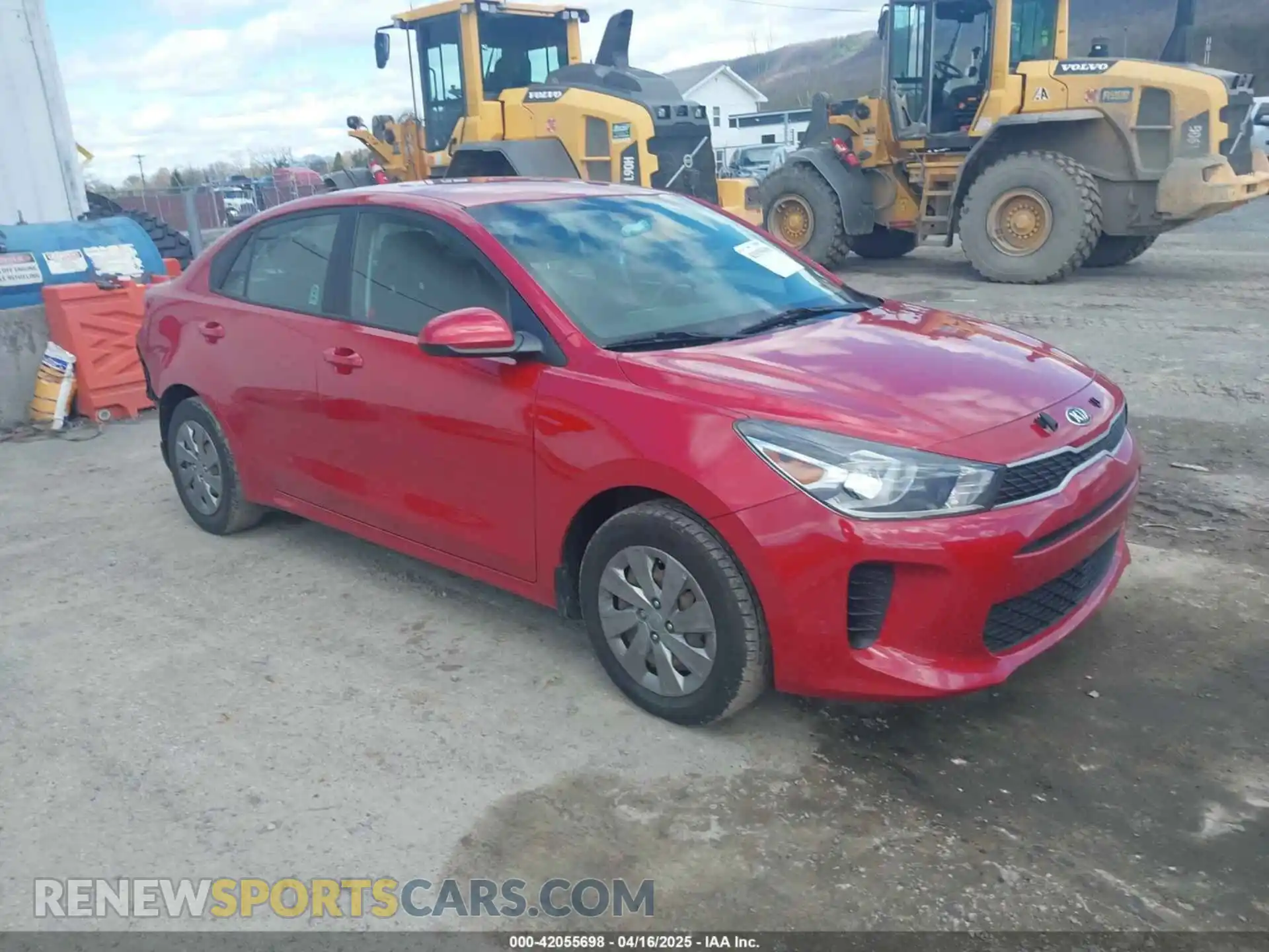 1 Photograph of a damaged car 3KPA24AD3LE330783 KIA RIO 2020