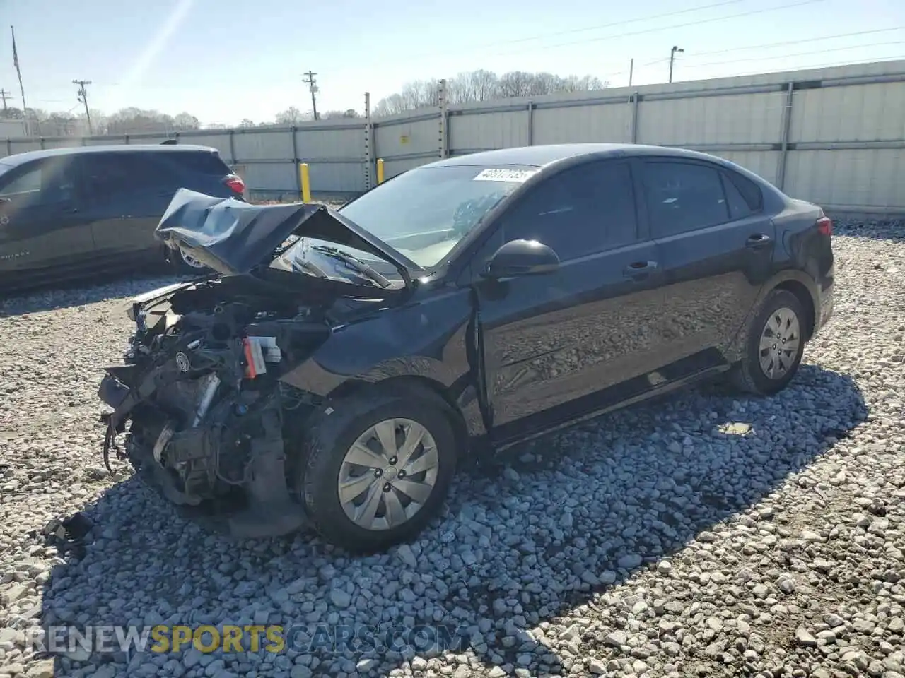 1 Photograph of a damaged car 3KPA24AD3LE362875 KIA RIO 2020