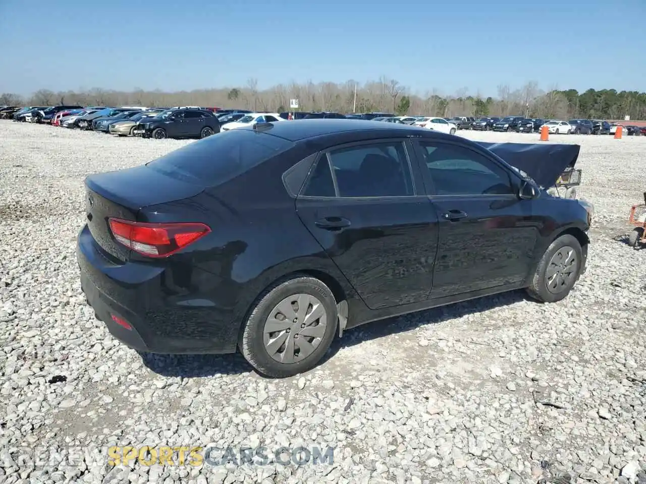 3 Photograph of a damaged car 3KPA24AD3LE362875 KIA RIO 2020