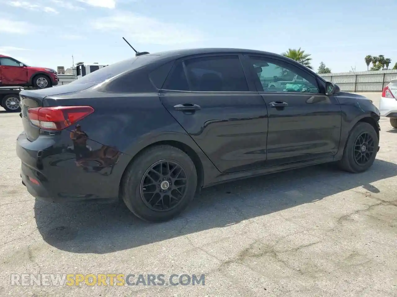 3 Photograph of a damaged car 3KPA24AD4LE260551 KIA RIO 2020