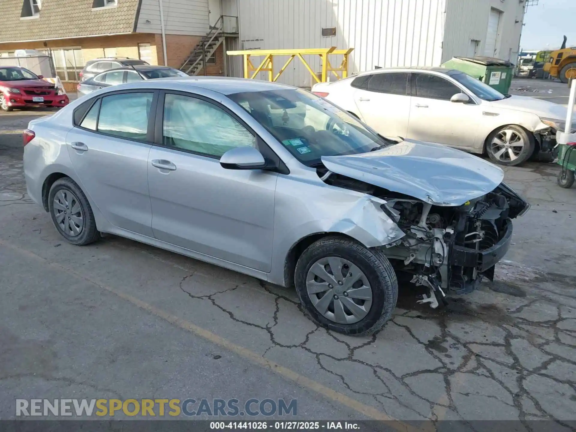 1 Photograph of a damaged car 3KPA24AD4LE279889 KIA RIO 2020
