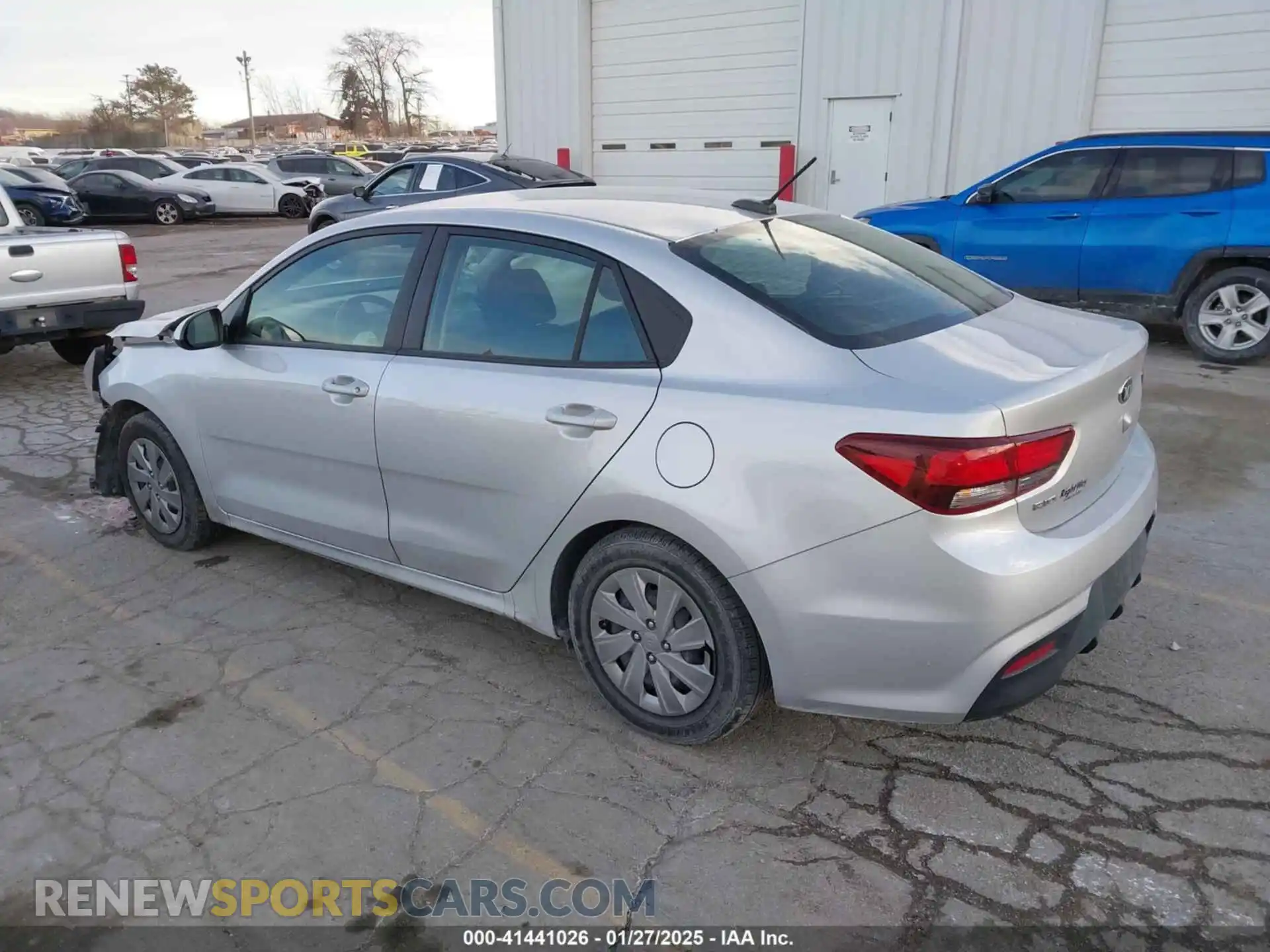 3 Photograph of a damaged car 3KPA24AD4LE279889 KIA RIO 2020