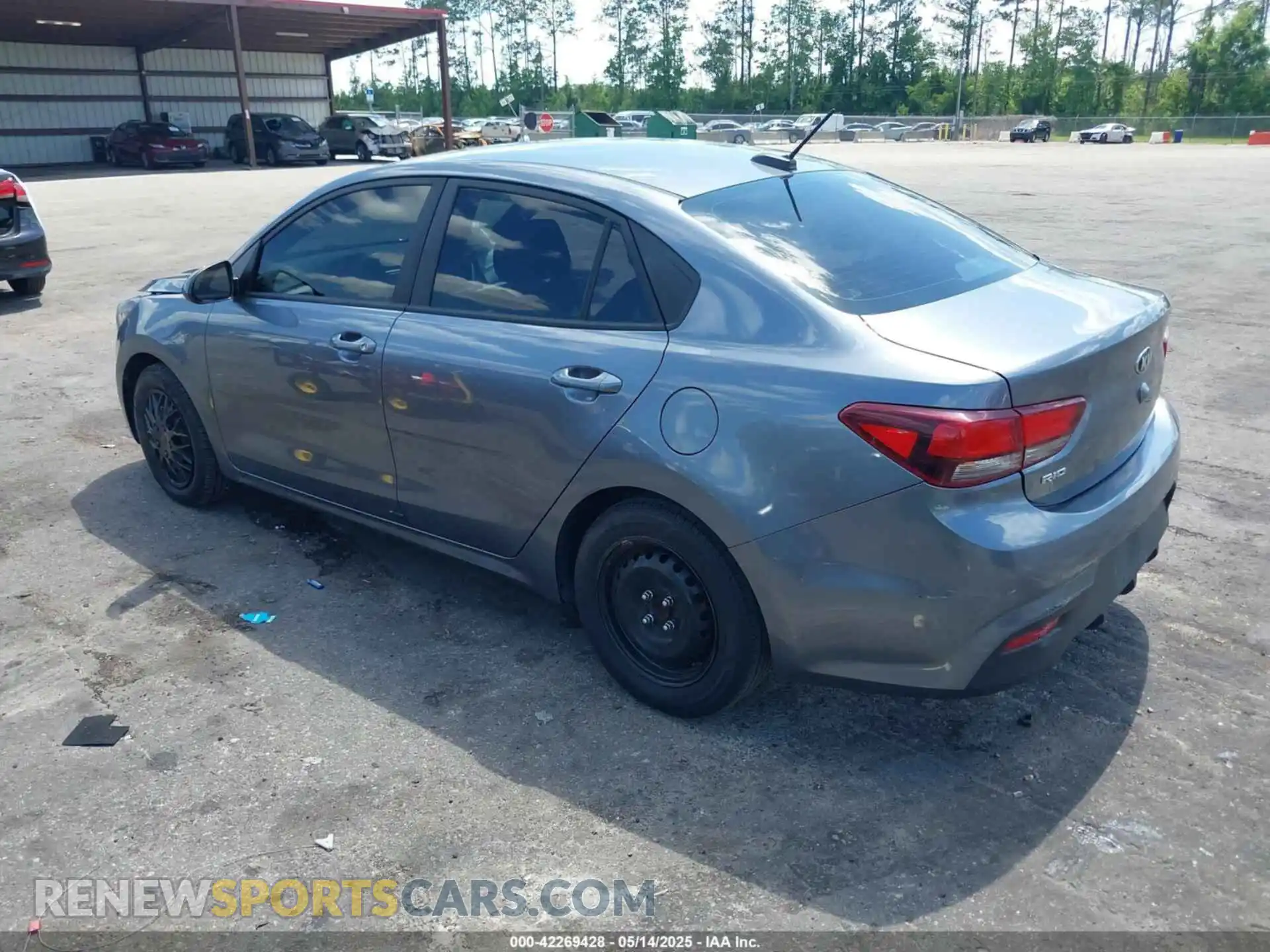 3 Photograph of a damaged car 3KPA24AD4LE284848 KIA RIO 2020