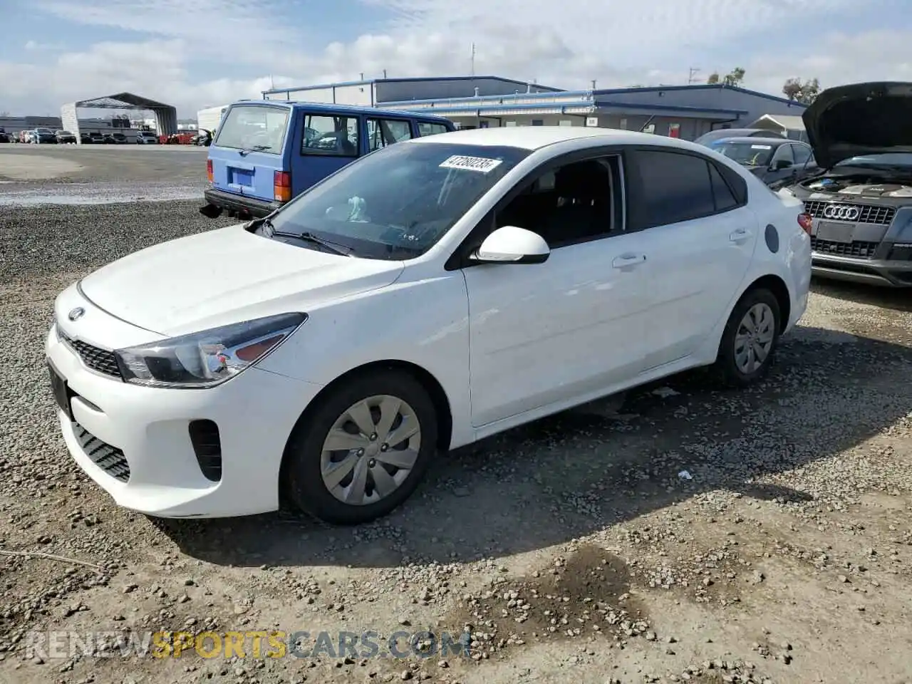 1 Photograph of a damaged car 3KPA24AD4LE312552 KIA RIO 2020