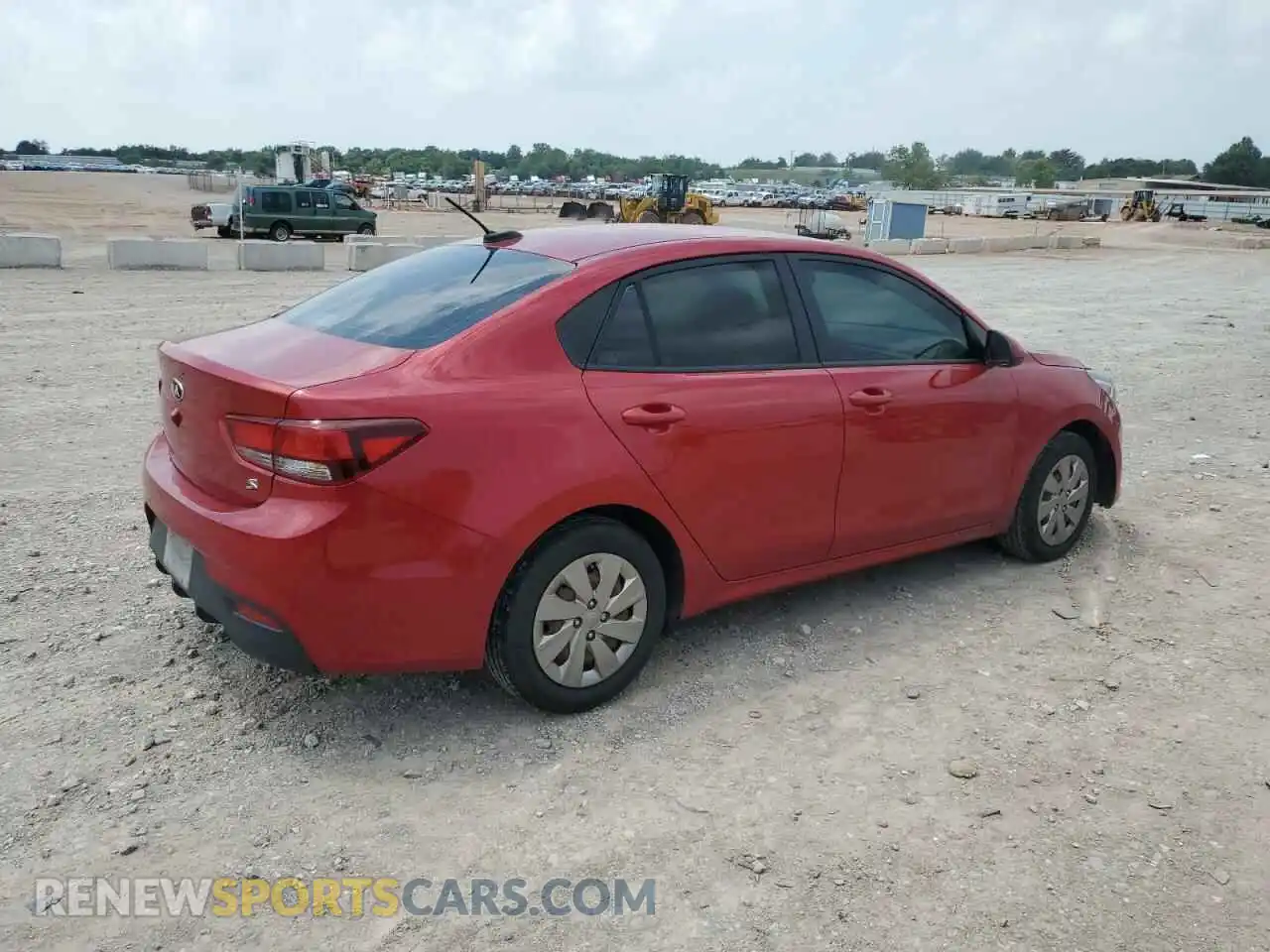 3 Photograph of a damaged car 3KPA24AD4LE330775 KIA RIO 2020