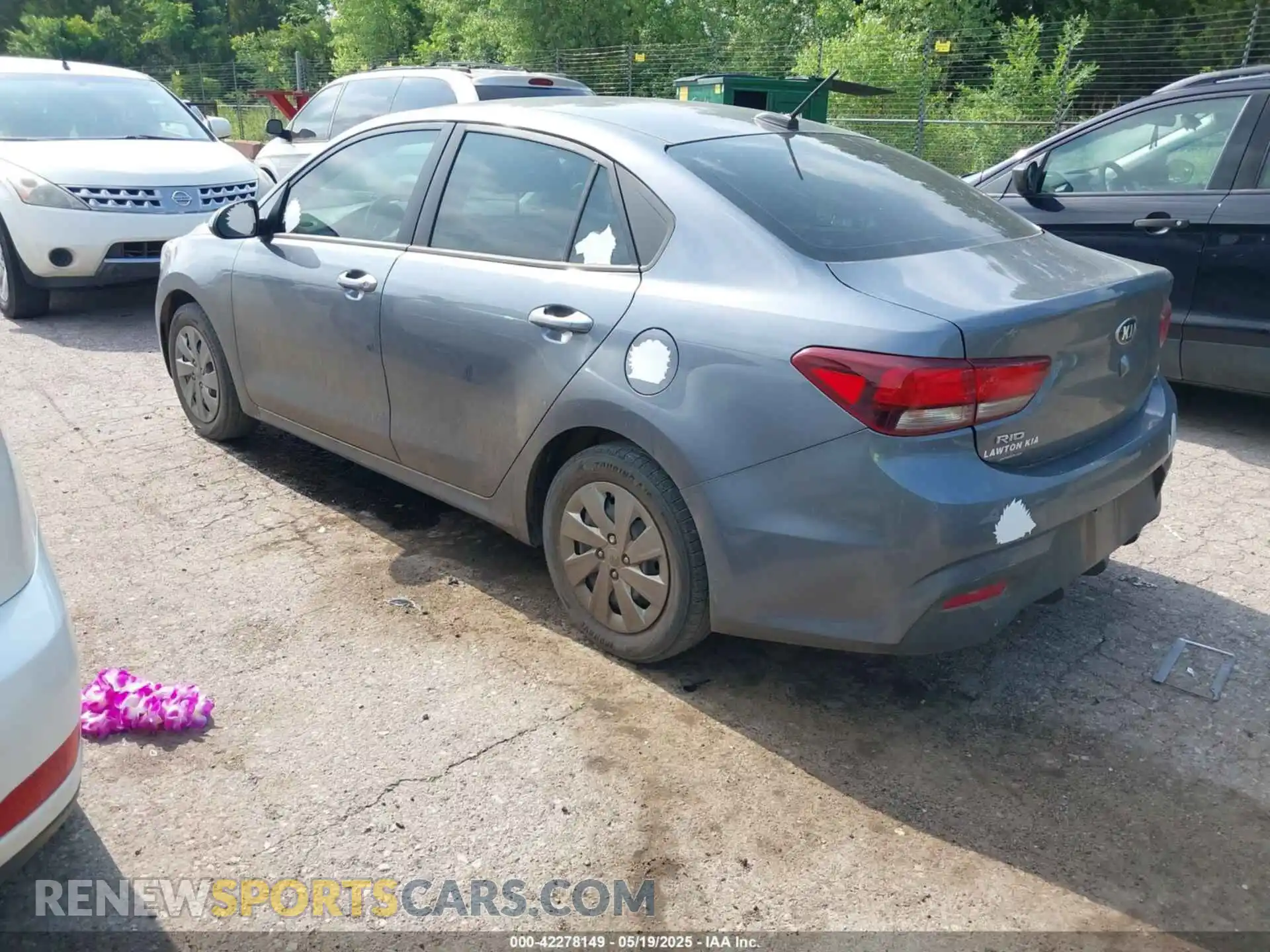 3 Photograph of a damaged car 3KPA24AD4LE333708 KIA RIO 2020