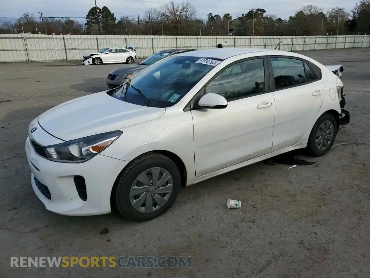 1 Photograph of a damaged car 3KPA24AD5LE312768 KIA RIO 2020