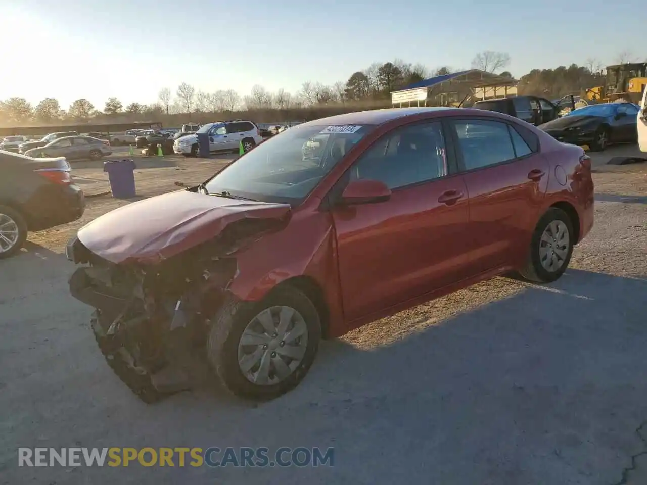 1 fotografías del automóvil dañado 3KPA24AD5LE319154 KIA RIO 2020