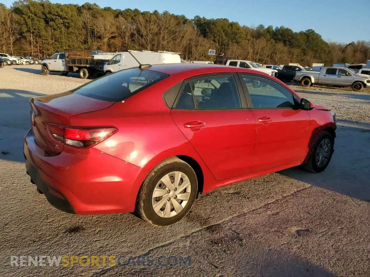 3 fotografías del automóvil dañado 3KPA24AD5LE319154 KIA RIO 2020