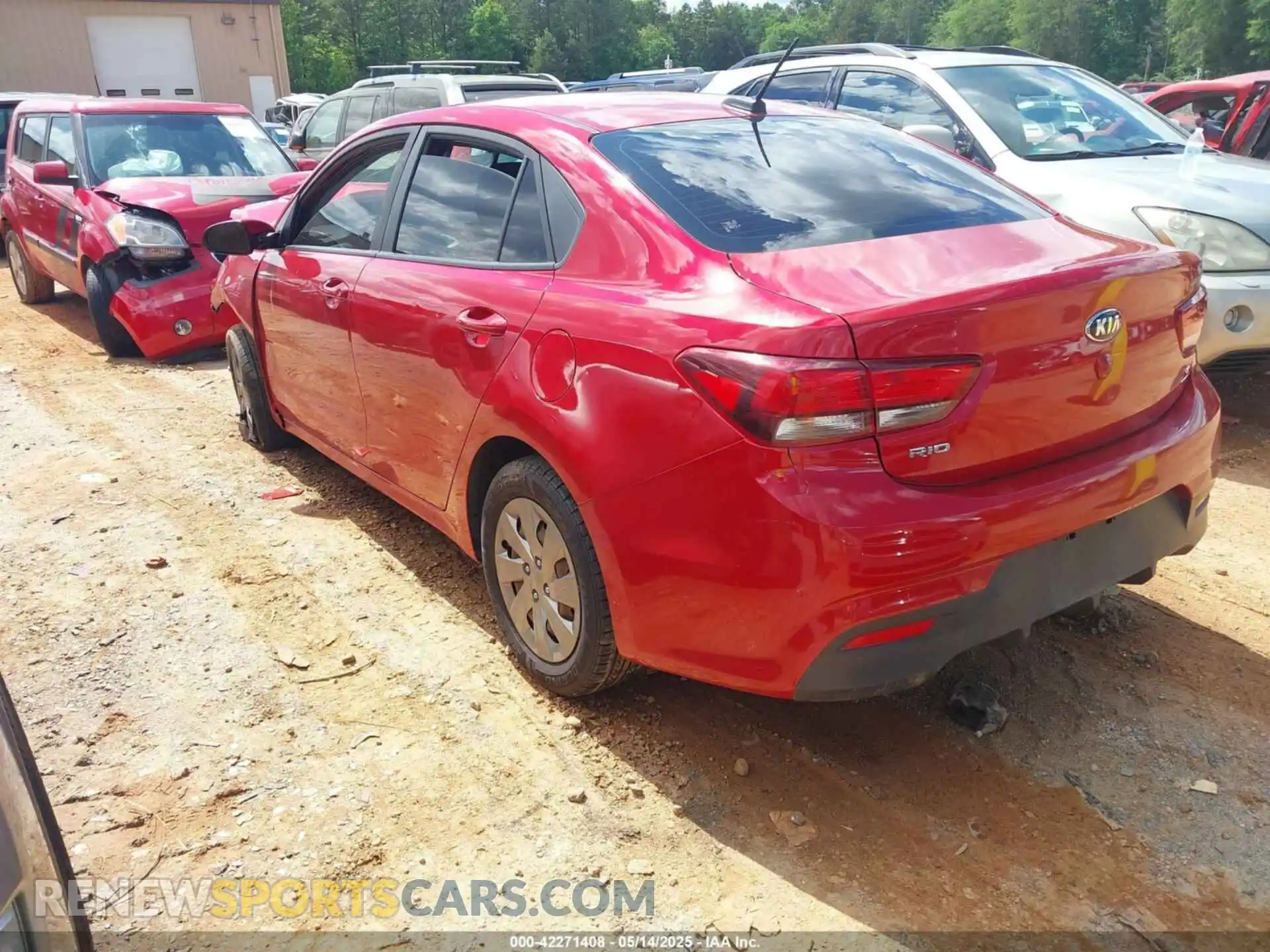 3 Photograph of a damaged car 3KPA24AD6LE284320 KIA RIO 2020