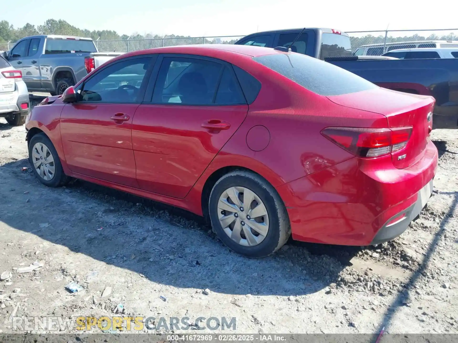 3 Photograph of a damaged car 3KPA24AD7LE284665 KIA RIO 2020