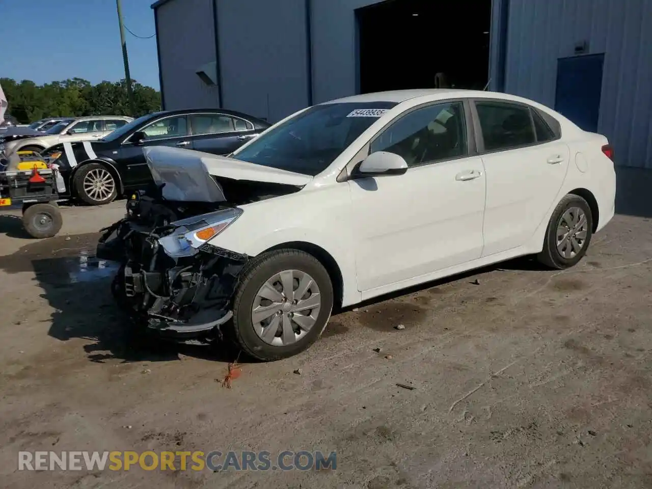 1 Photograph of a damaged car 3KPA24AD7LE285279 KIA RIO 2020