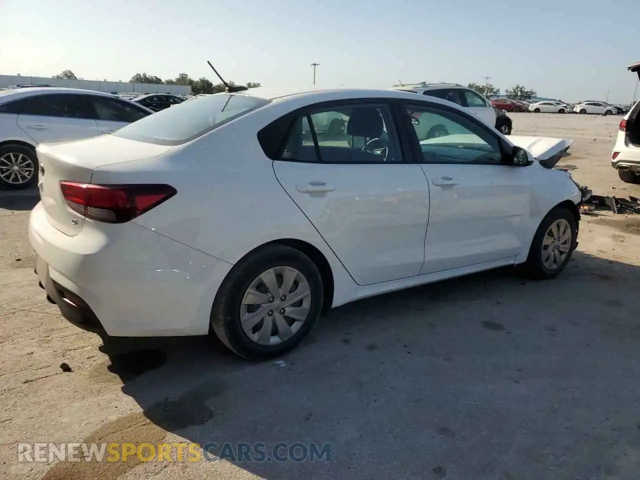 3 Photograph of a damaged car 3KPA24AD7LE285279 KIA RIO 2020