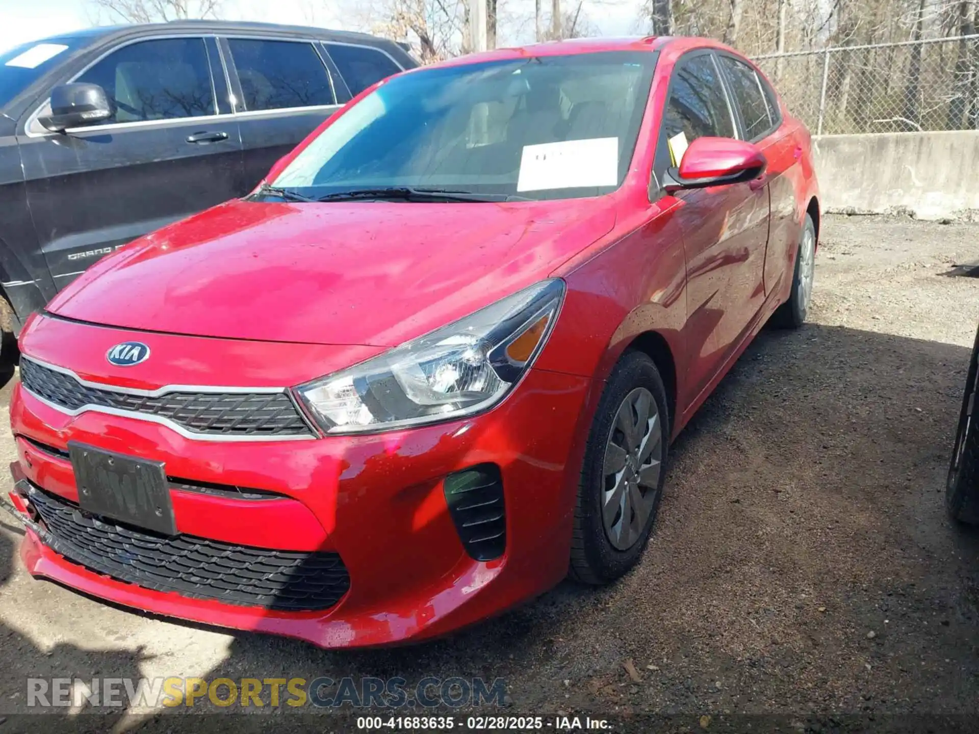 2 Photograph of a damaged car 3KPA24AD7LE328521 KIA RIO 2020