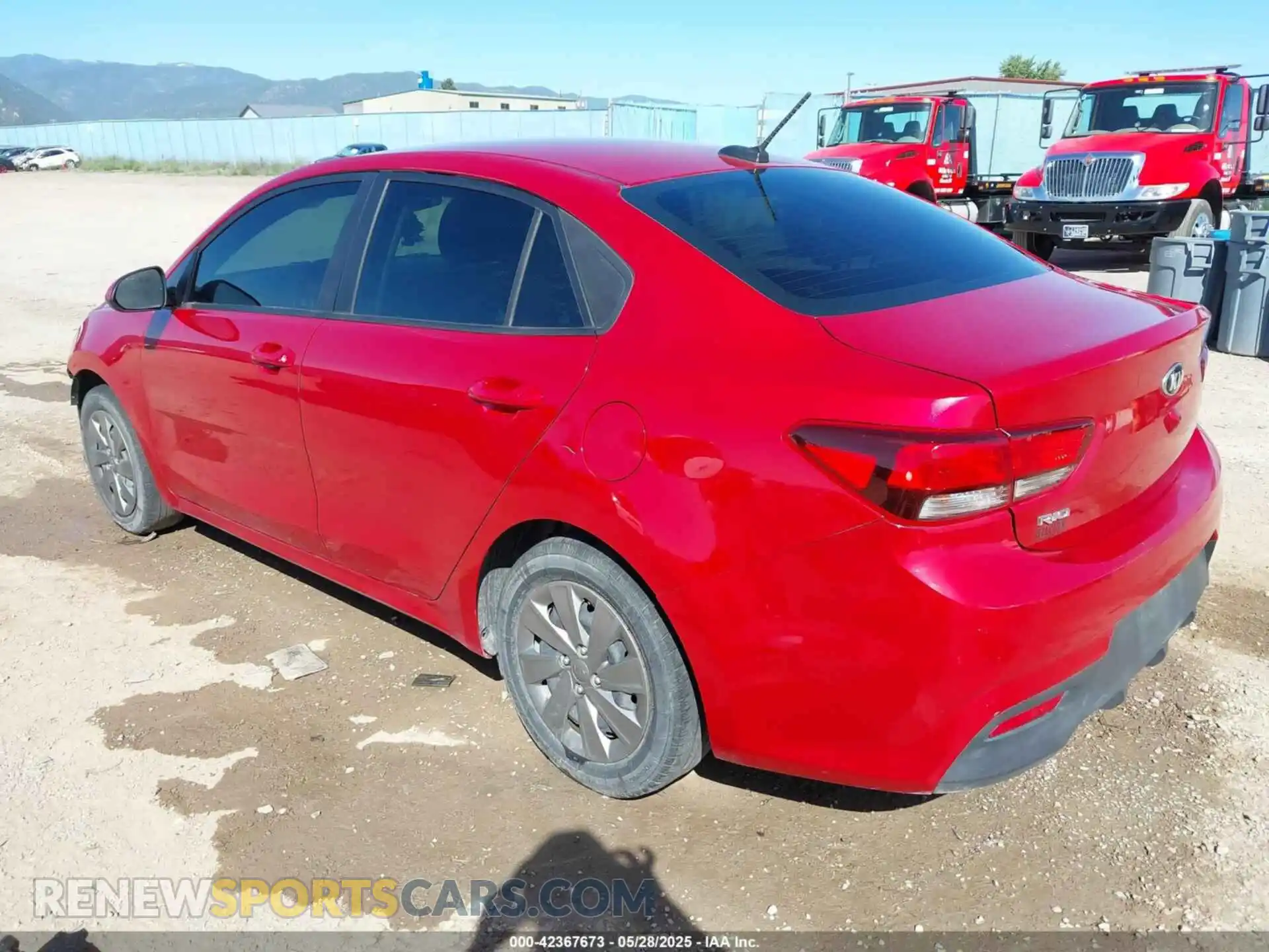 3 Photograph of a damaged car 3KPA24AD8LE343996 KIA RIO 2020