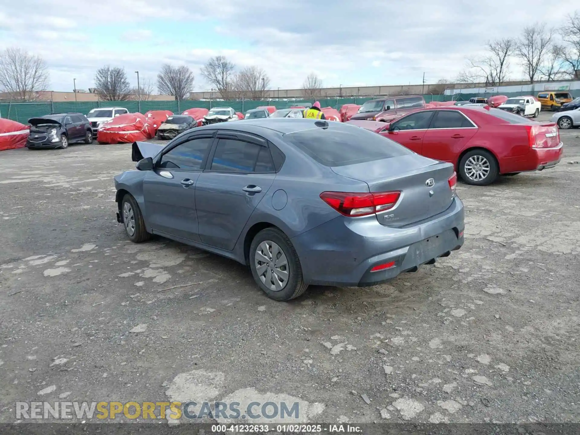 3 Photograph of a damaged car 3KPA24AD8LE346767 KIA RIO 2020