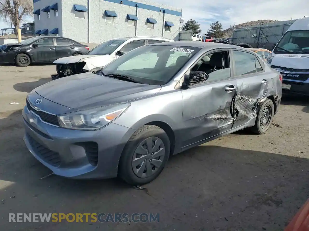 1 Photograph of a damaged car 3KPA24AD8LE349216 KIA RIO 2020