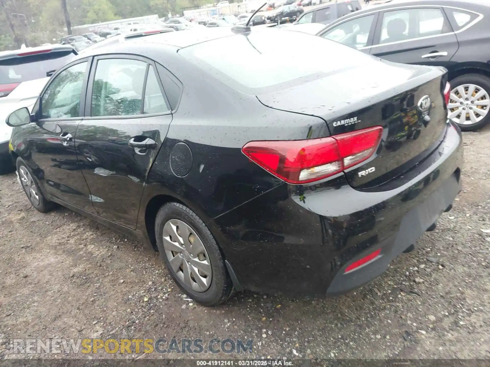 3 Photograph of a damaged car 3KPA24AD9LE262540 KIA RIO 2020