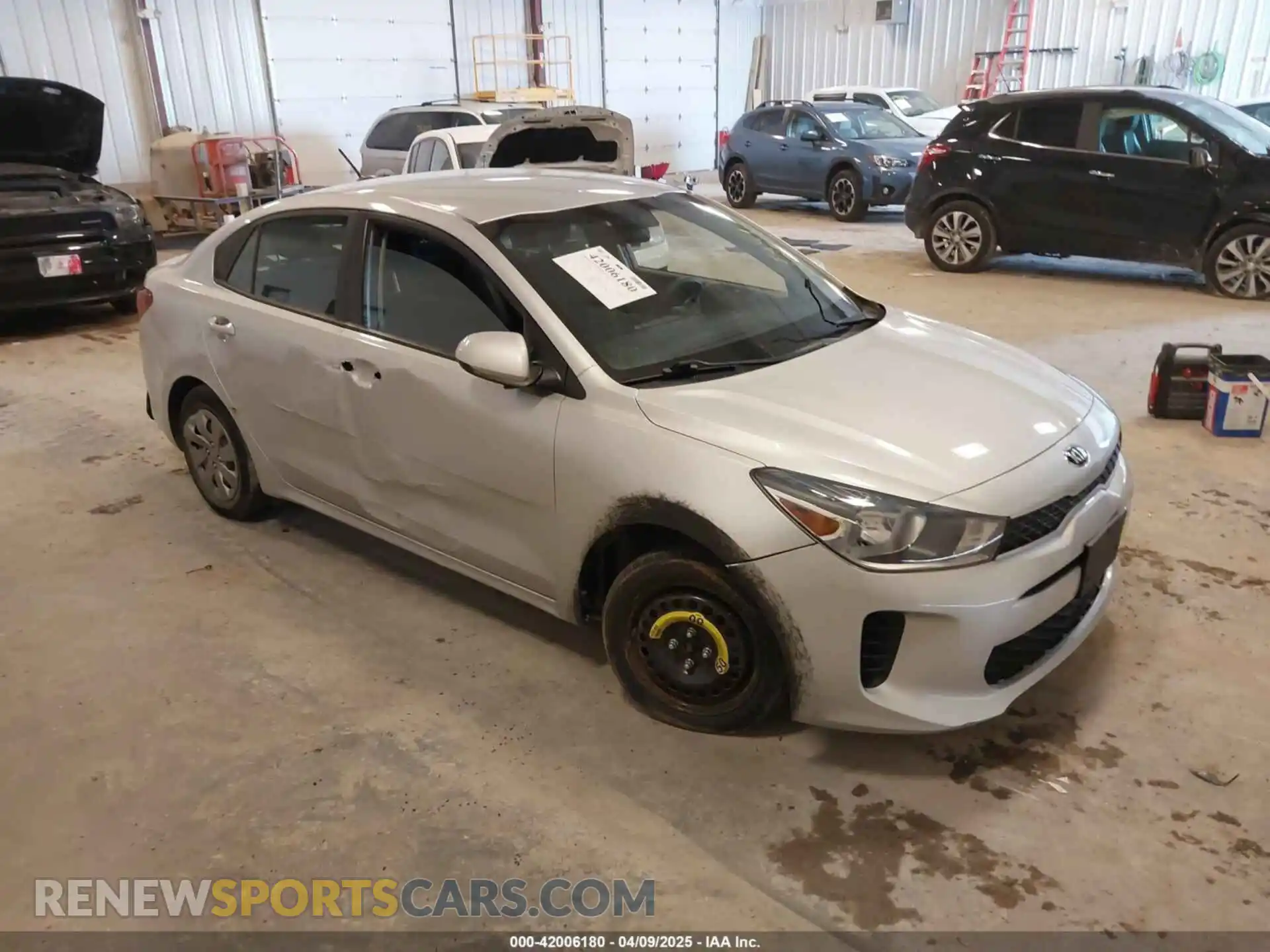 1 Photograph of a damaged car 3KPA24AD9LE263266 KIA RIO 2020