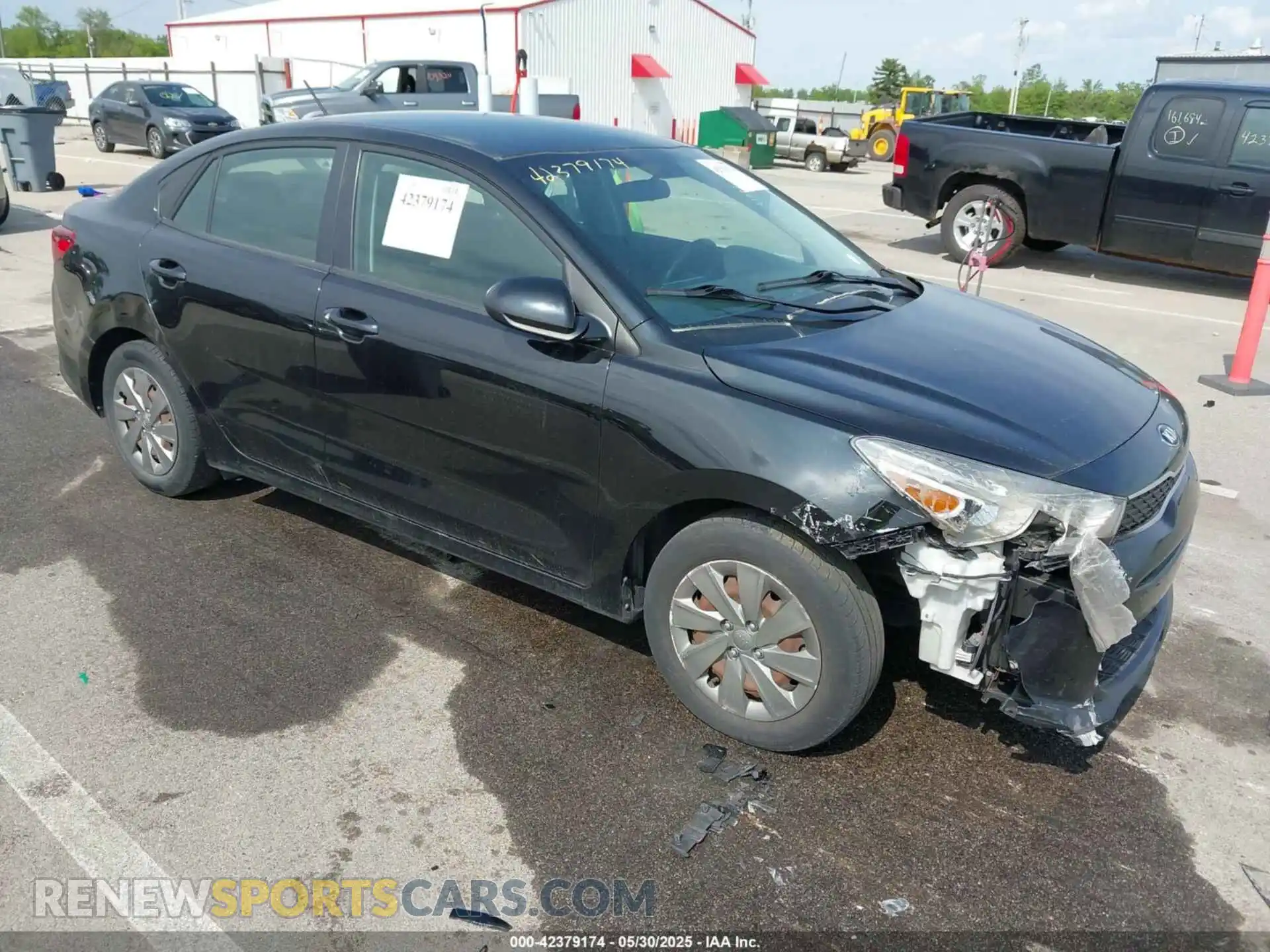 1 fotografías del automóvil dañado 3KPA24AD9LE274316 KIA RIO 2020