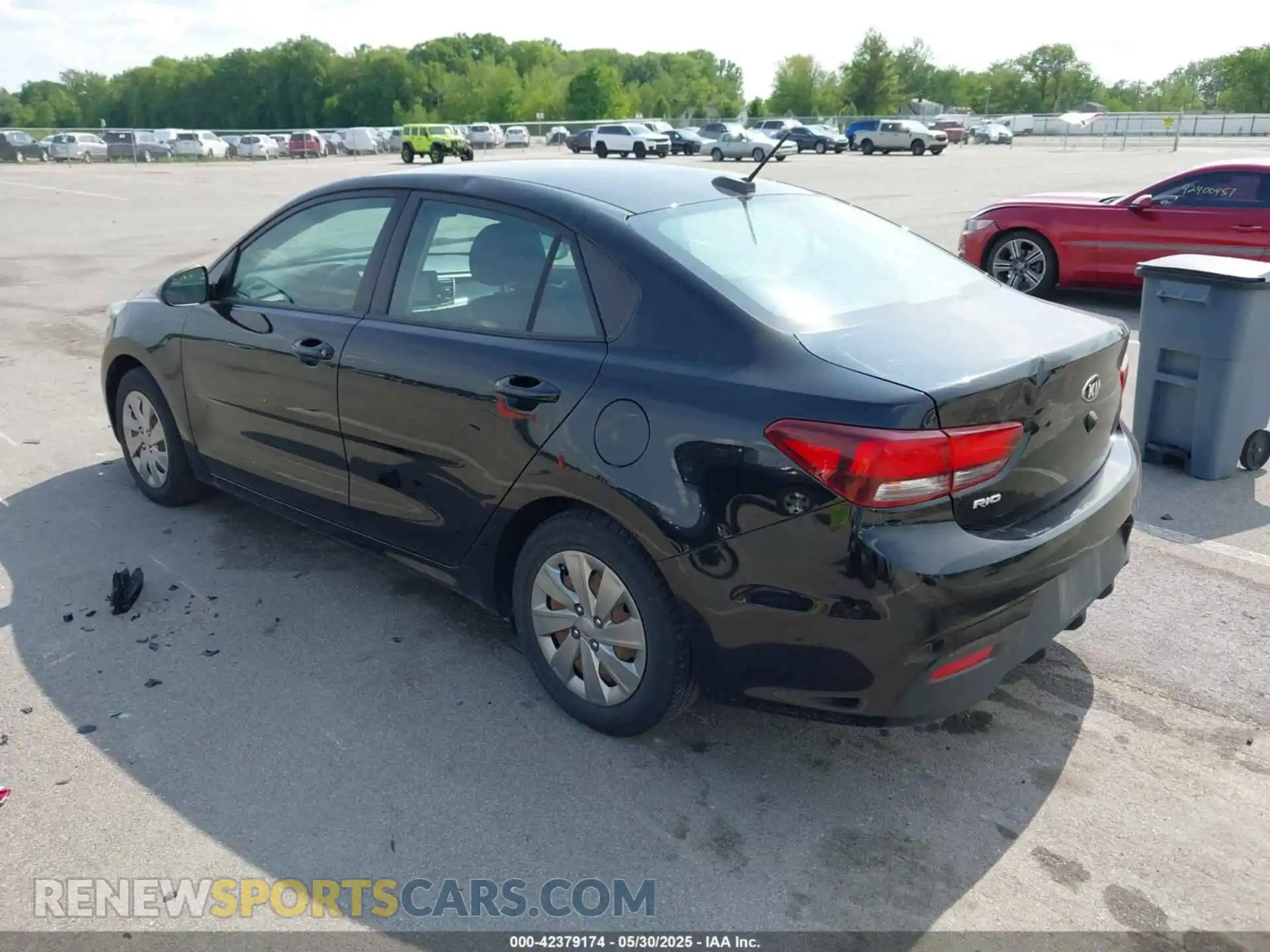 3 fotografías del automóvil dañado 3KPA24AD9LE274316 KIA RIO 2020