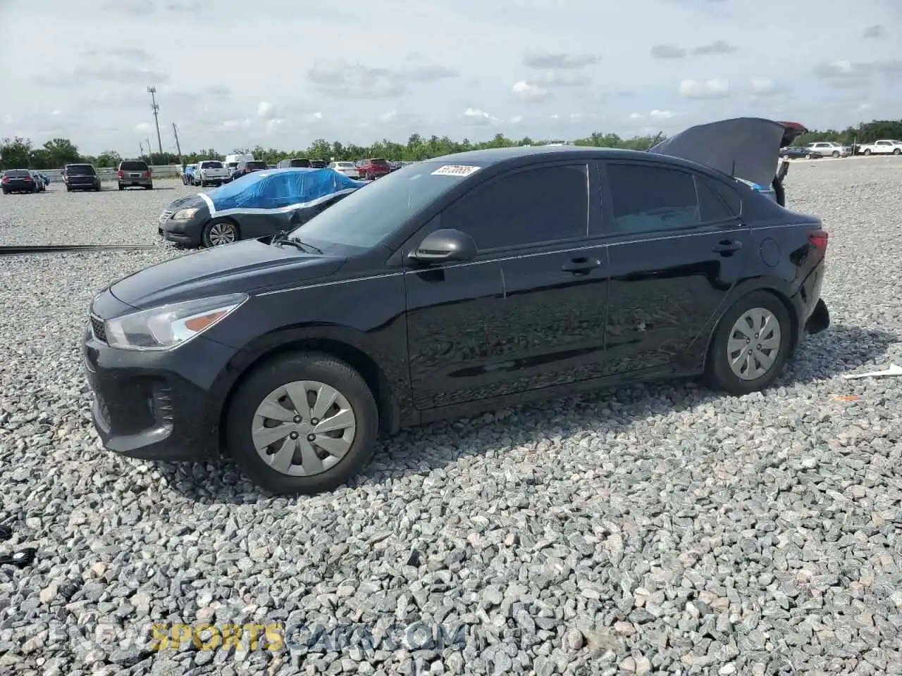 1 Photograph of a damaged car 3KPA24AD9LE283453 KIA RIO 2020